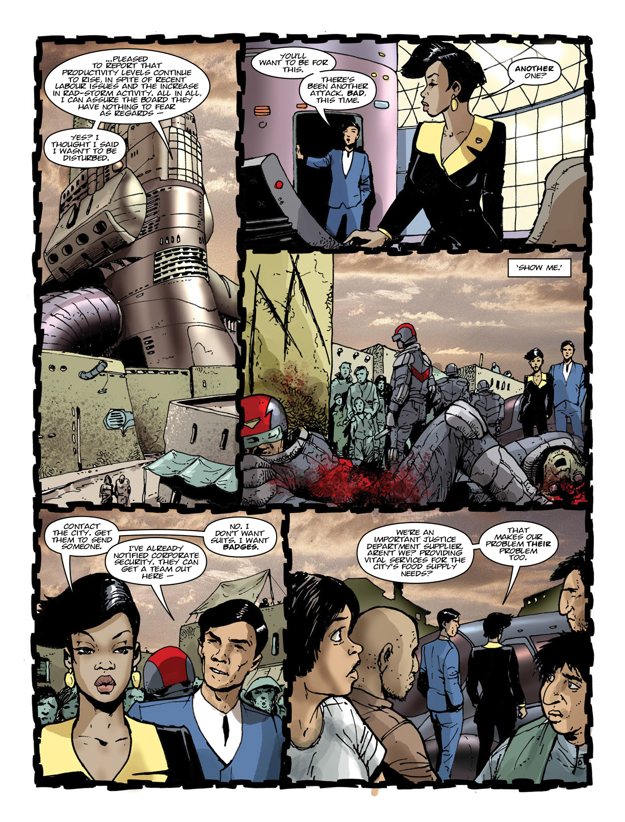 Read online Judge Dredd Megazine (Vol. 5) comic -  Issue #361 - 7