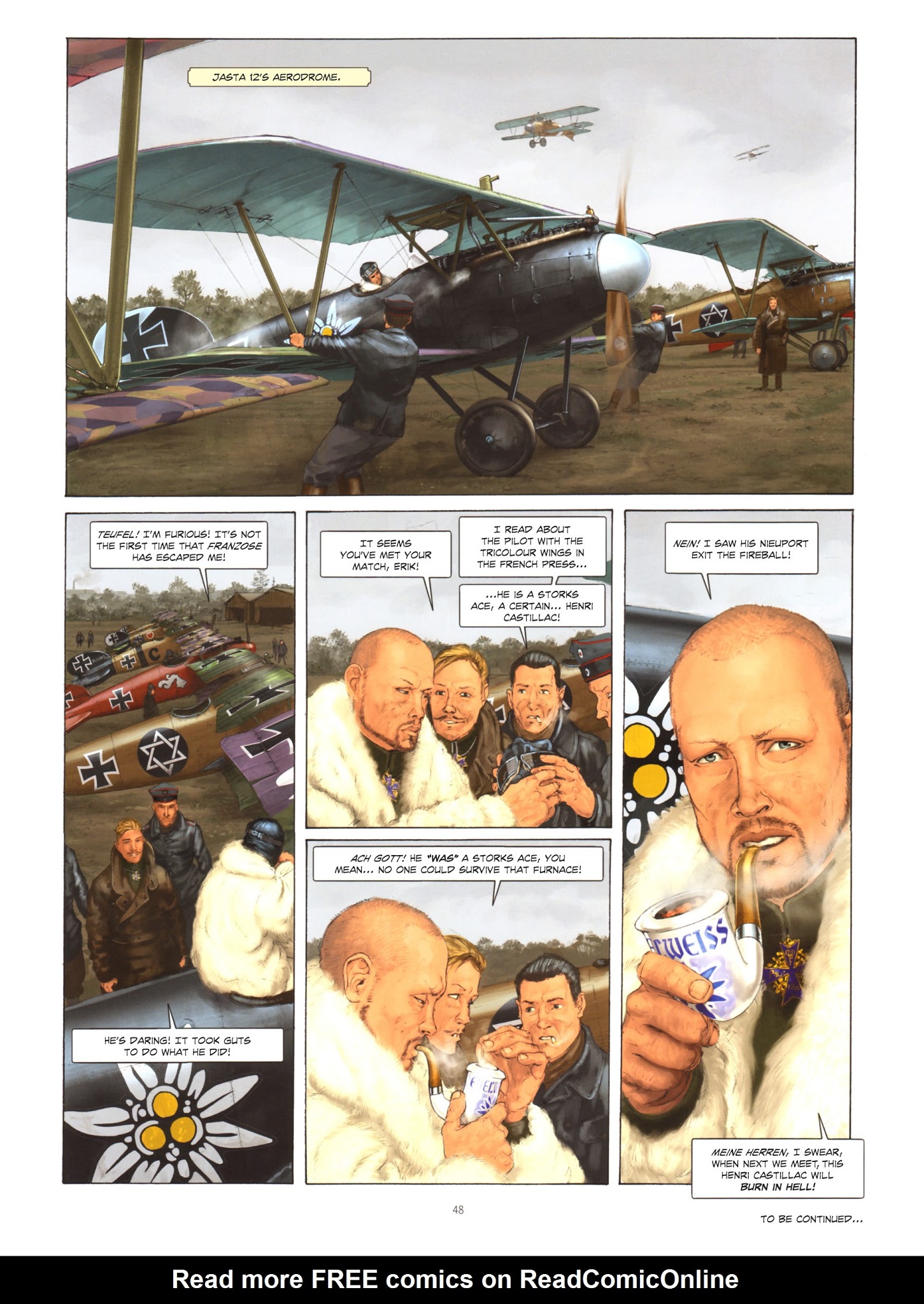 Read online Le Pilote à l'Edelweiss comic -  Issue #1 - 49