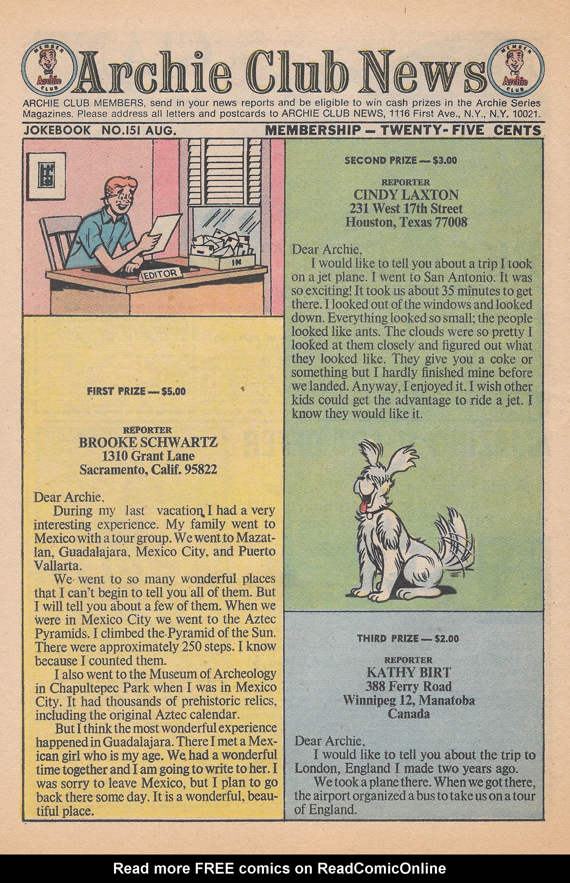 Read online Archie's Joke Book Magazine comic -  Issue #151 - 26