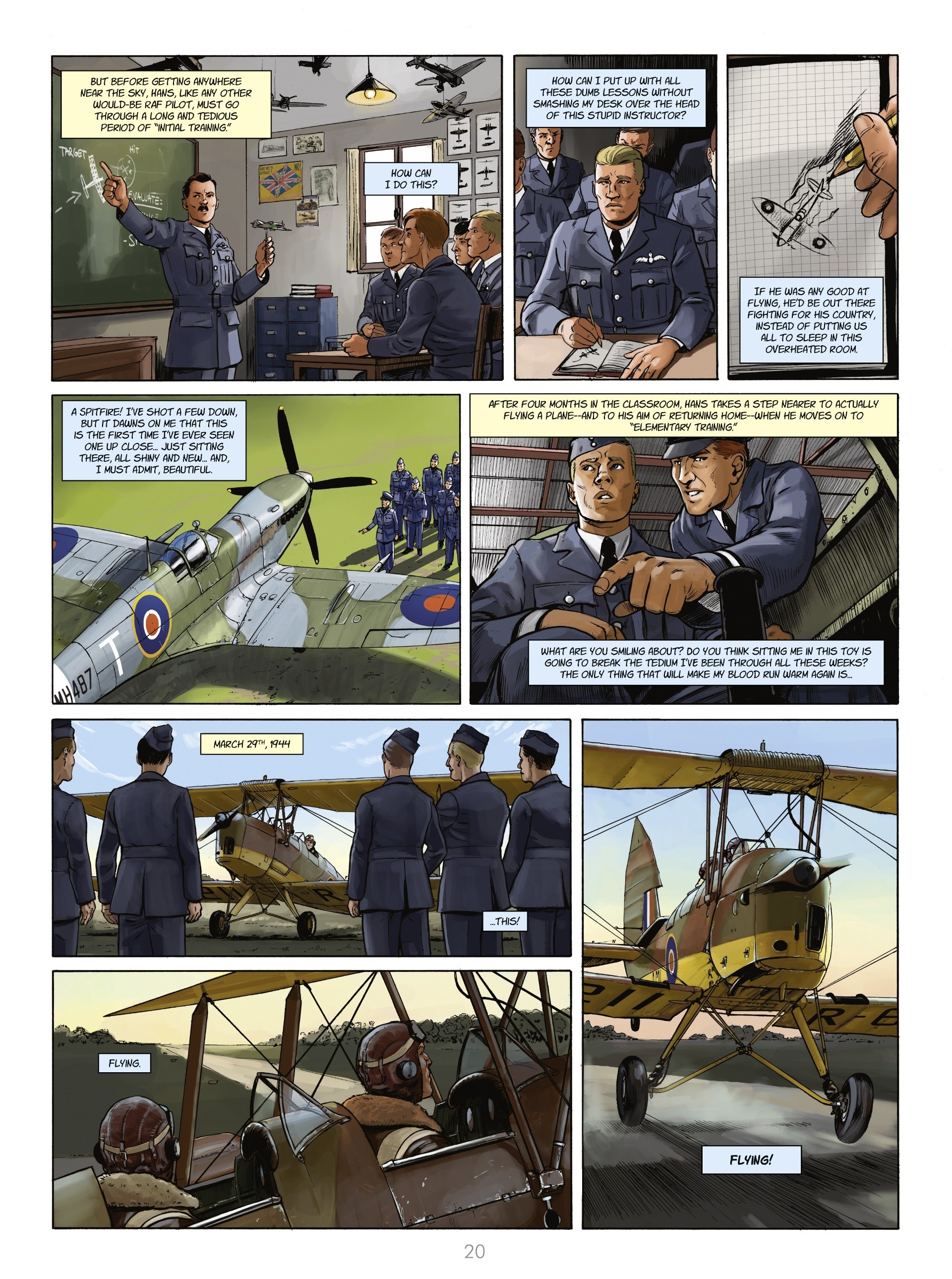 Read online Wings of War Adler comic -  Issue #4 - 22