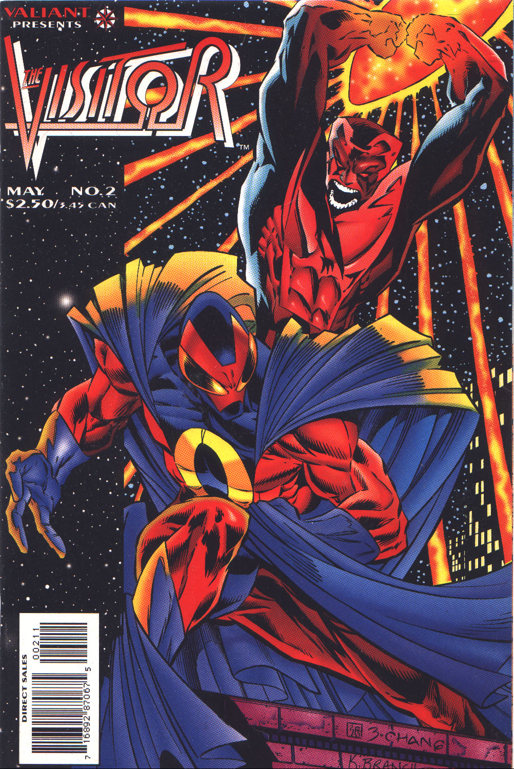 Read online The Visitor comic -  Issue #2 - 1
