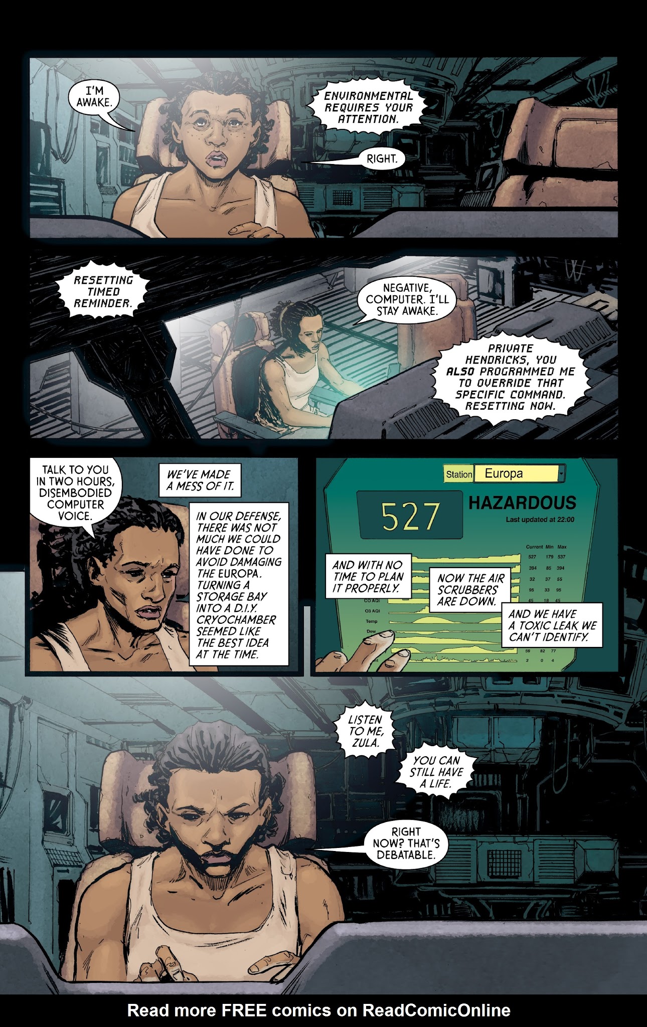 Read online Aliens: Defiance comic -  Issue # _TPB 2 - 31