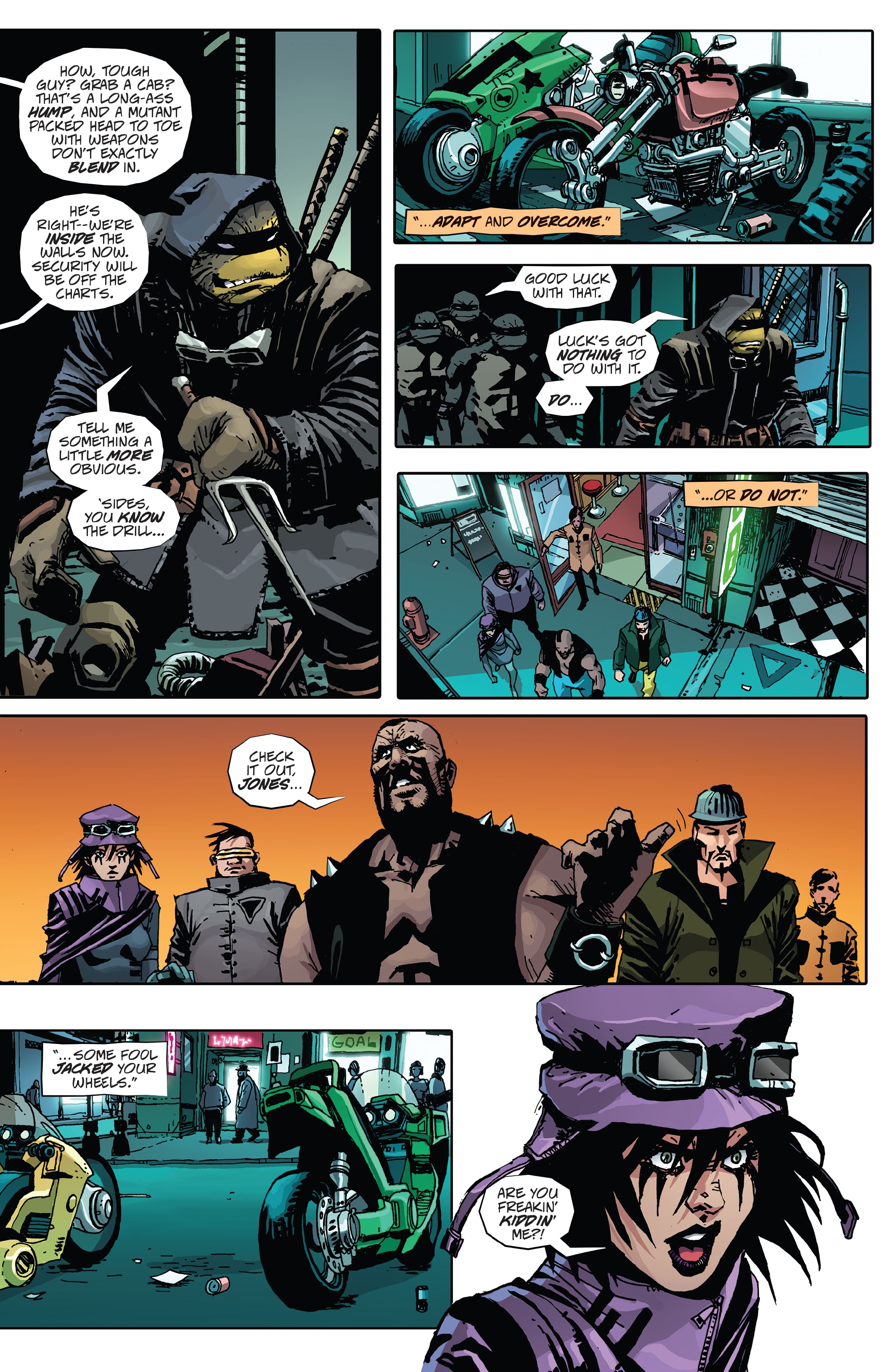 Read online Teenage Mutant Ninja Turtles: The Last Ronin comic -  Issue # _Director's Cut - 8