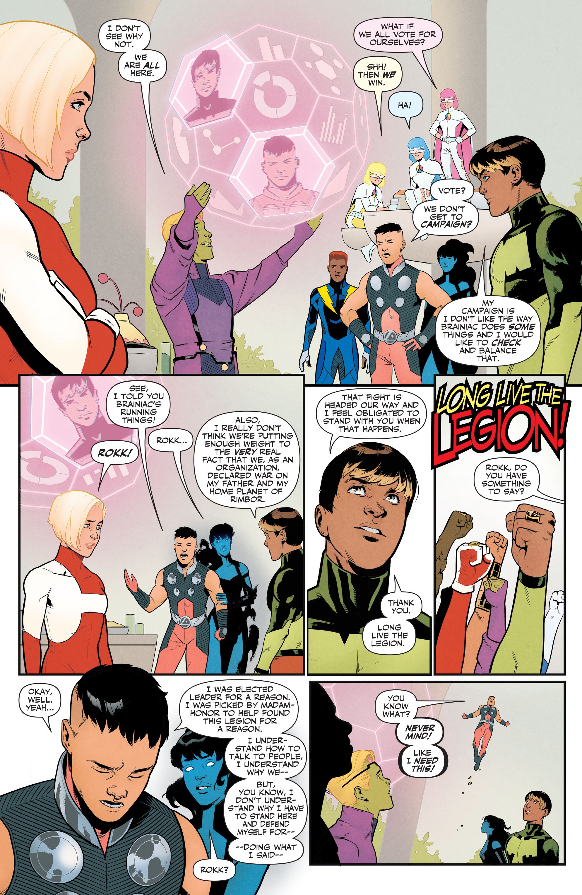 Read online Legion of Super-Heroes (2019) comic -  Issue #7 - 16