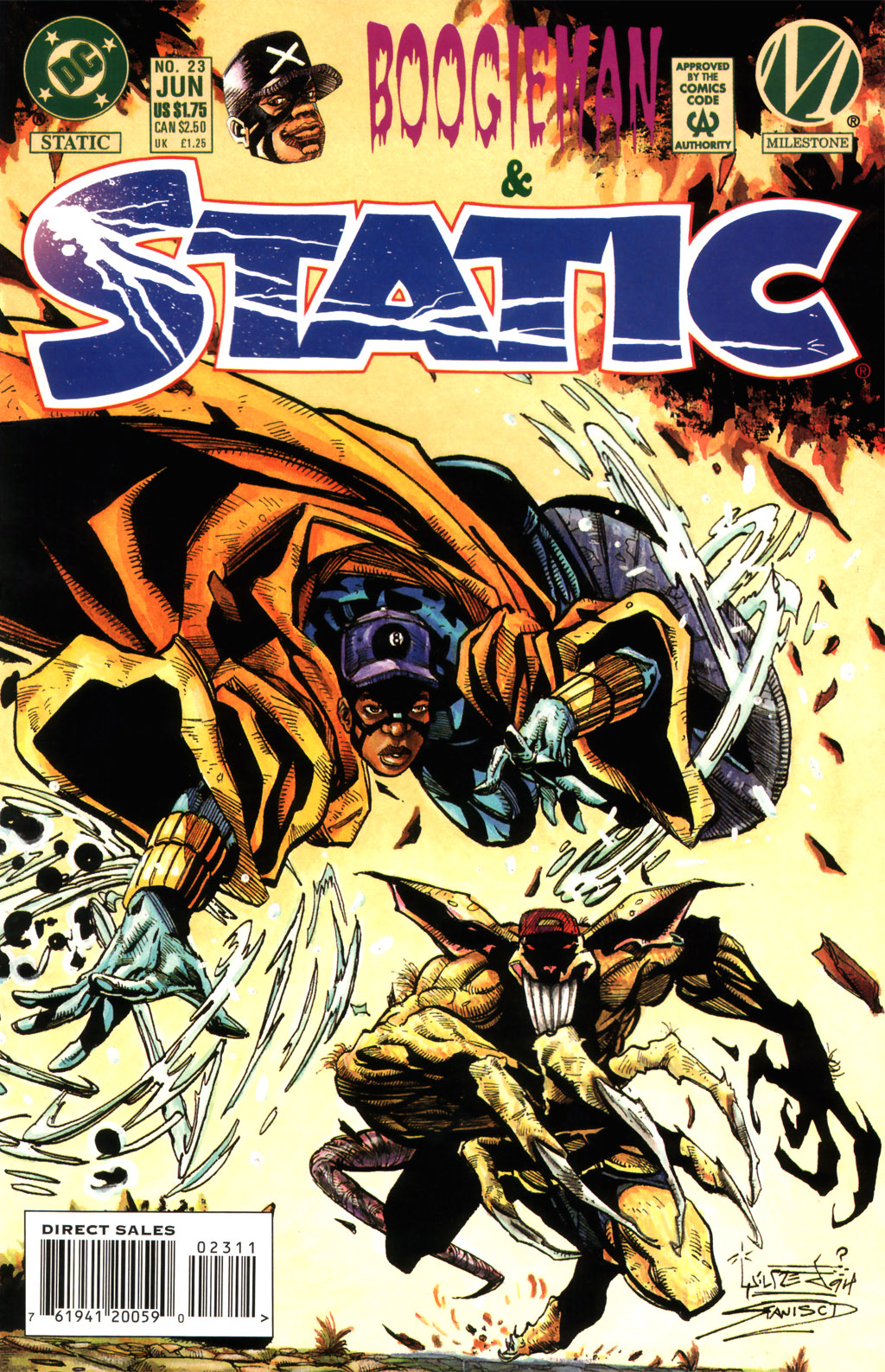 Read online Static comic -  Issue #23 - 1