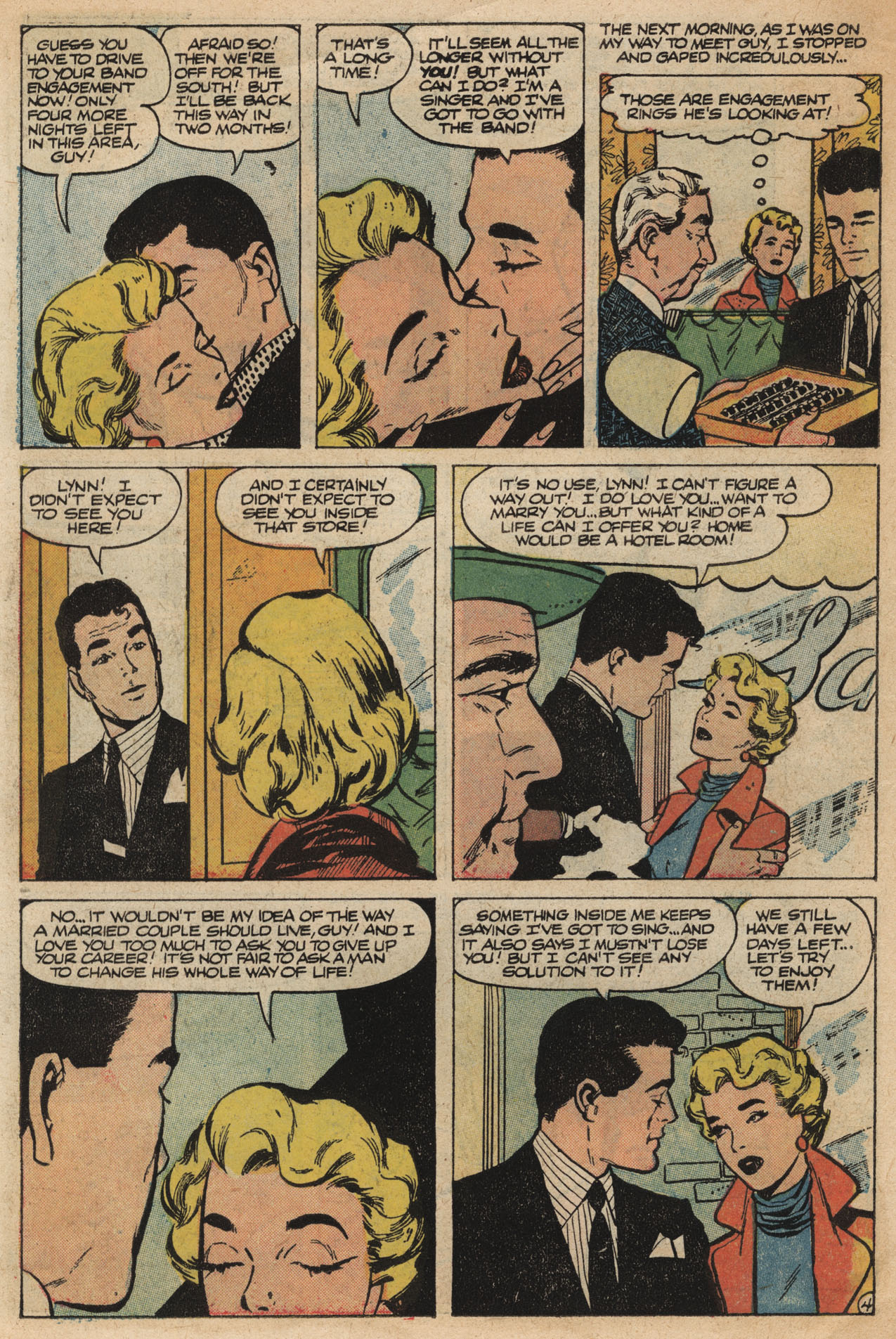 Read online Love Romances comic -  Issue #60 - 6