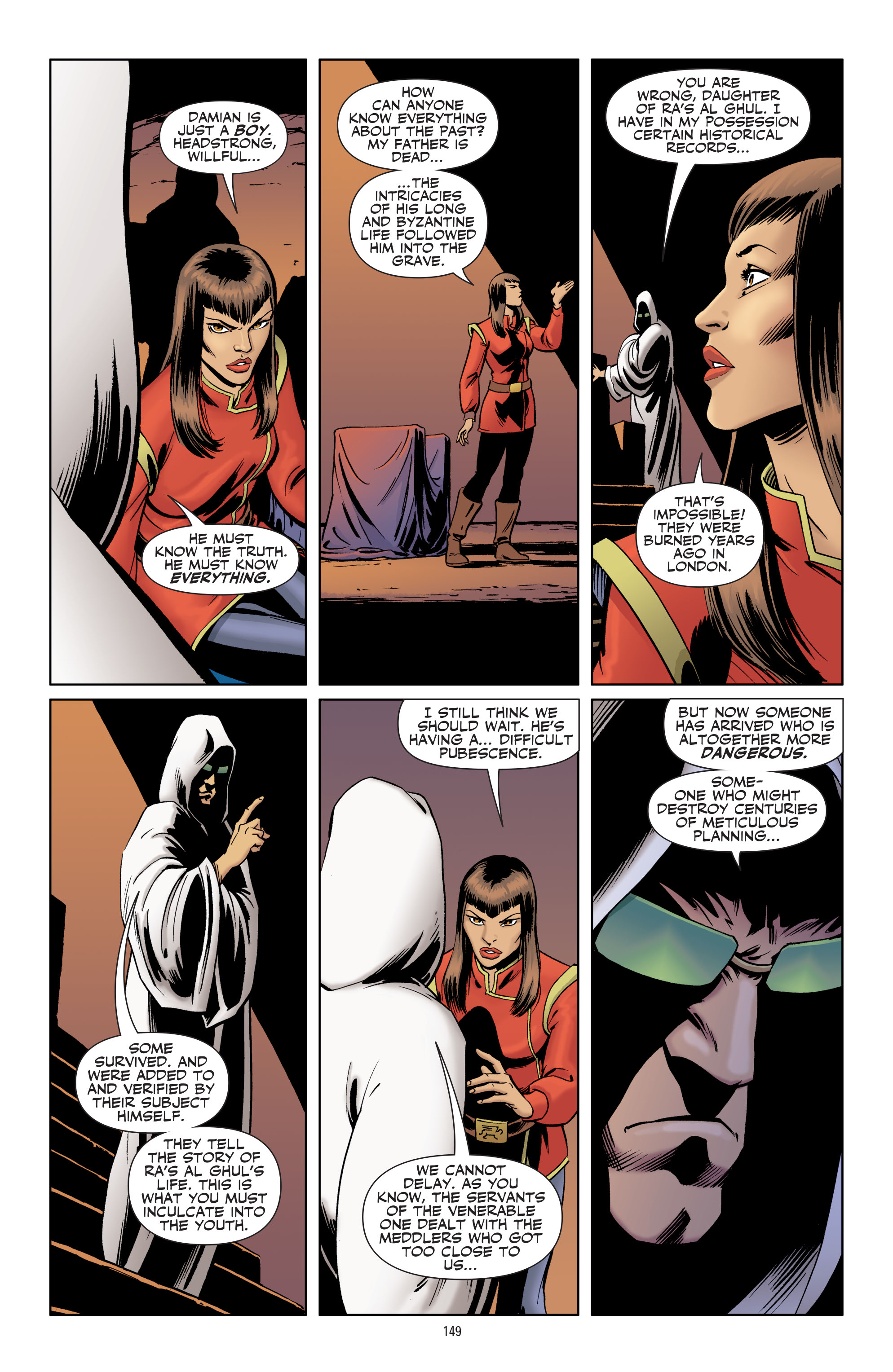Read online Batman Arkham: Ra's Al Ghul comic -  Issue # TPB (Part 2) - 49