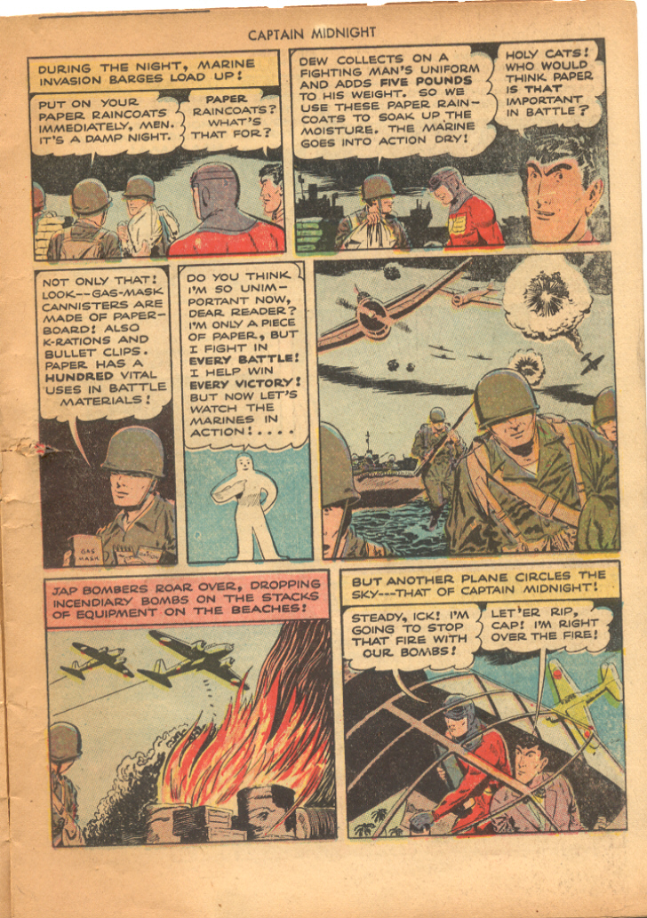Read online Captain Midnight (1942) comic -  Issue #22 - 11