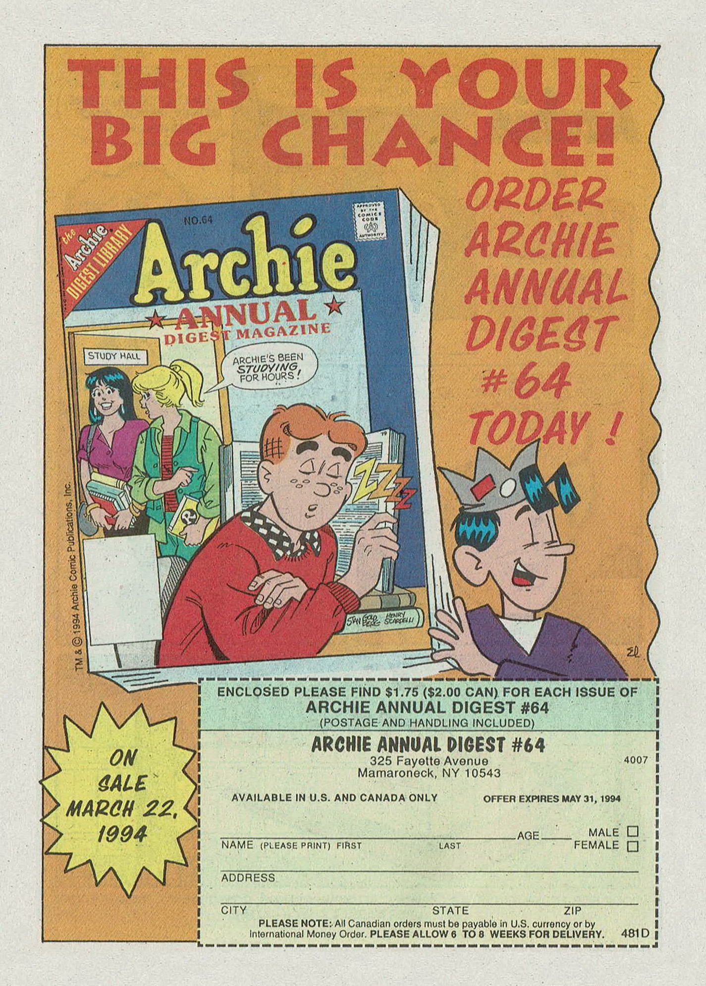 Read online Archie's Story & Game Digest Magazine comic -  Issue #30 - 98