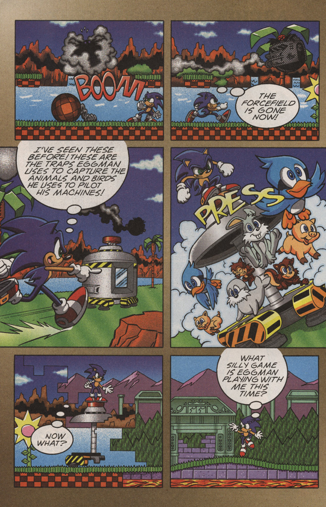 Read online Sonic X comic -  Issue #10 - 22