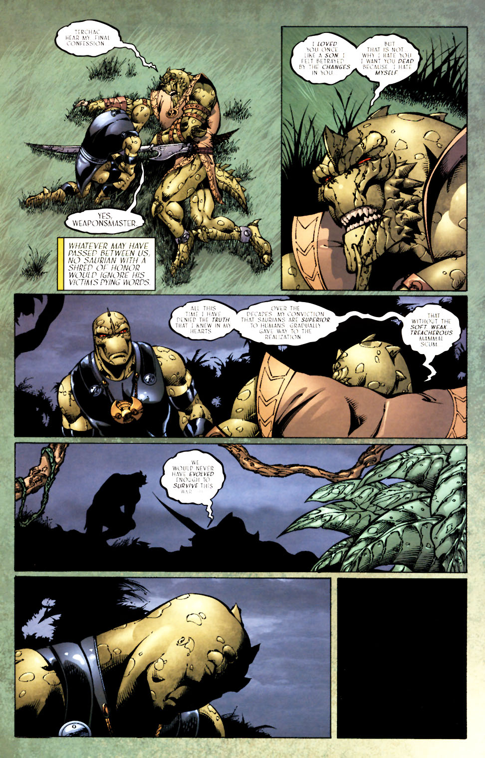 Read online Saurians: Unnatural Selection comic -  Issue #2 - 21