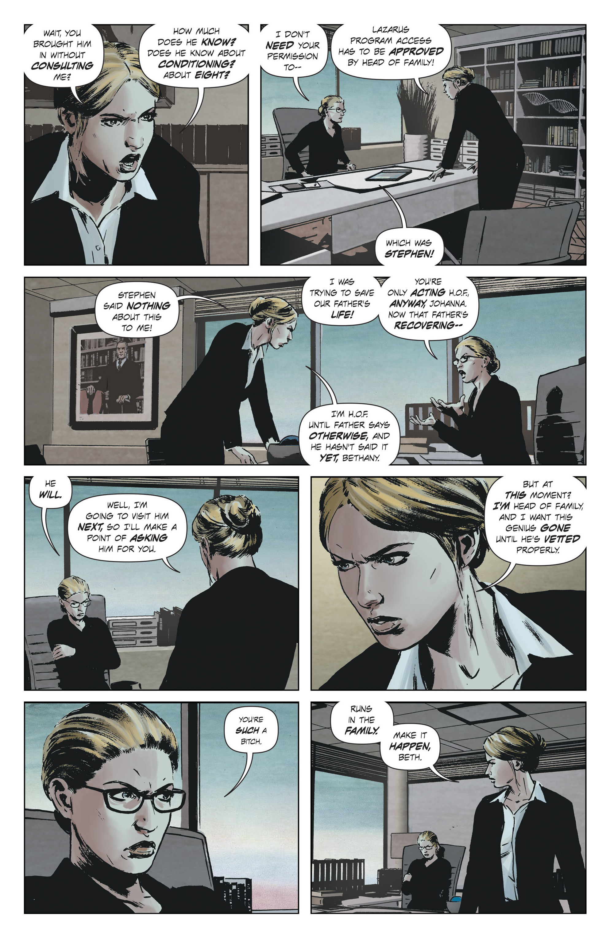 Read online Lazarus (2013) comic -  Issue #23 - 9