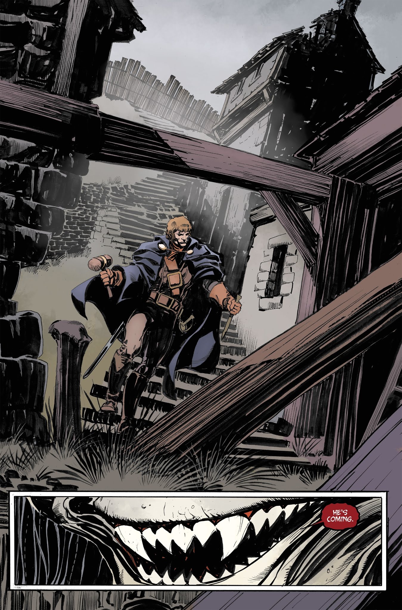 Read online Captain Kronos - Vampire Hunter comic -  Issue #2 - 9