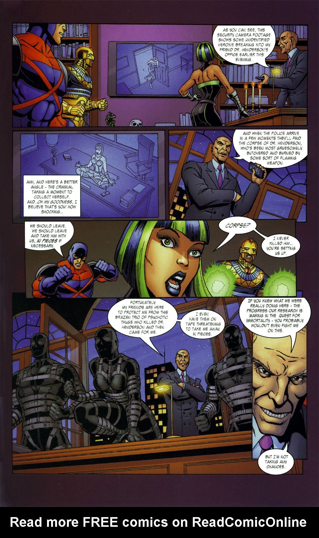Read online City of Heroes (2004) comic -  Issue #2 - 9