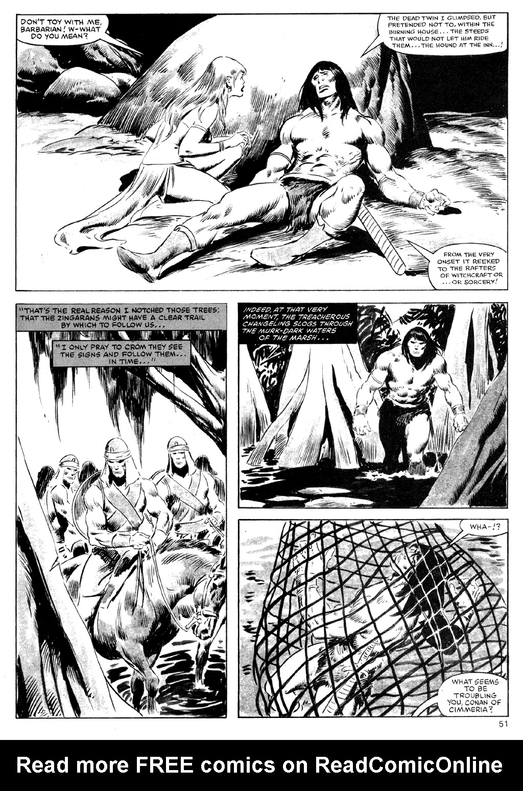 Read online The Savage Sword Of Conan comic -  Issue #73 - 51