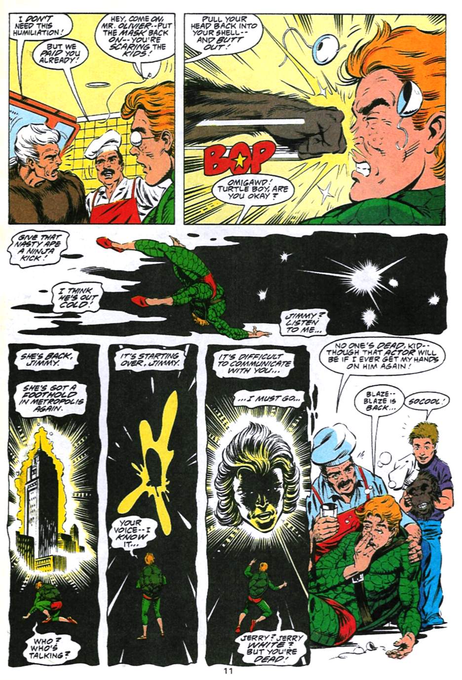 Read online Adventures of Superman (1987) comic -  Issue #493 - 12