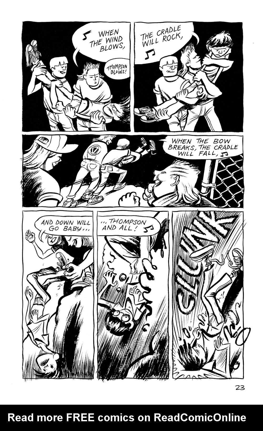 Read online Blankets comic -  Issue #1 - 21