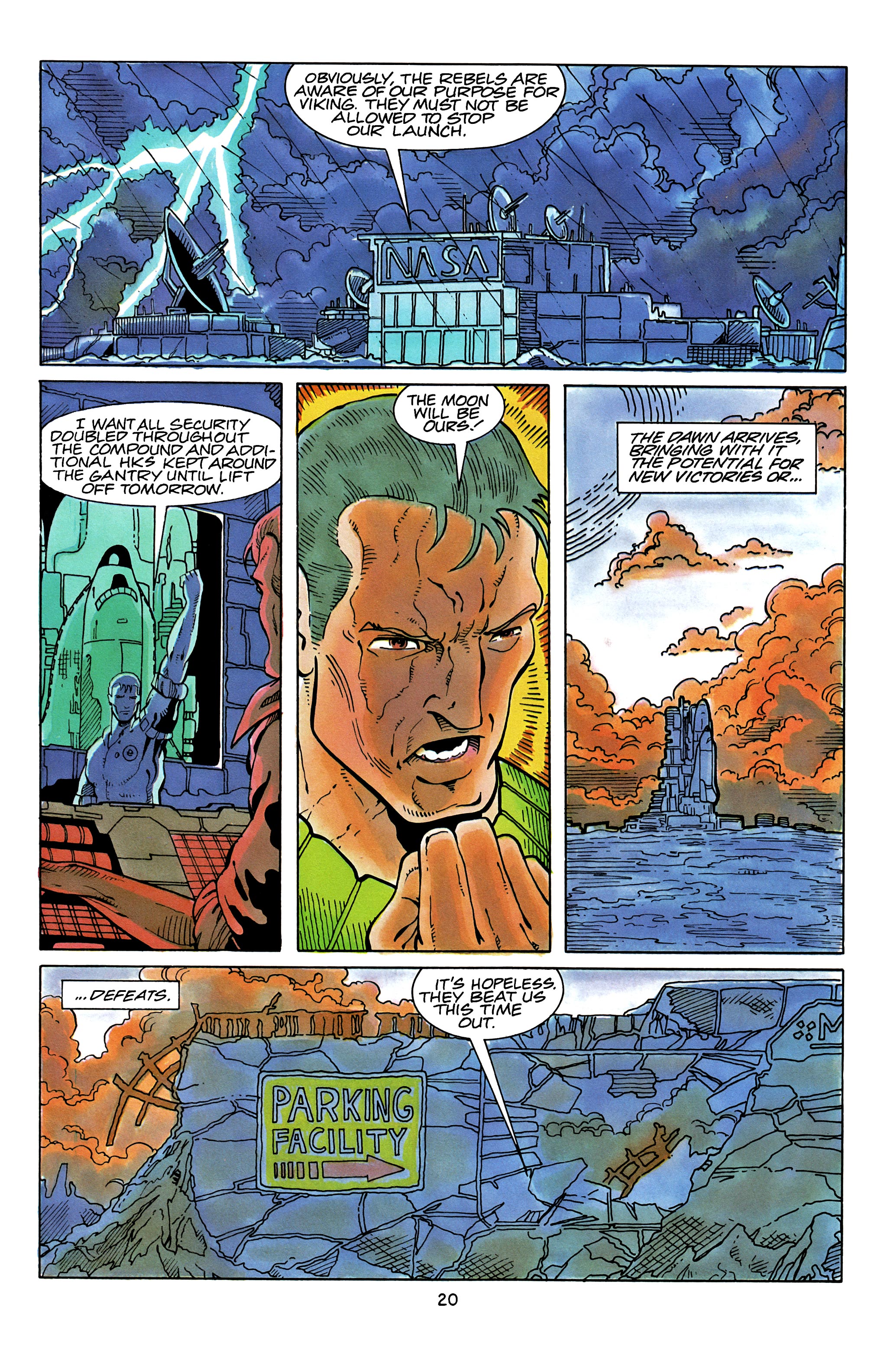 Read online The Terminator (1988) comic -  Issue #10 - 22