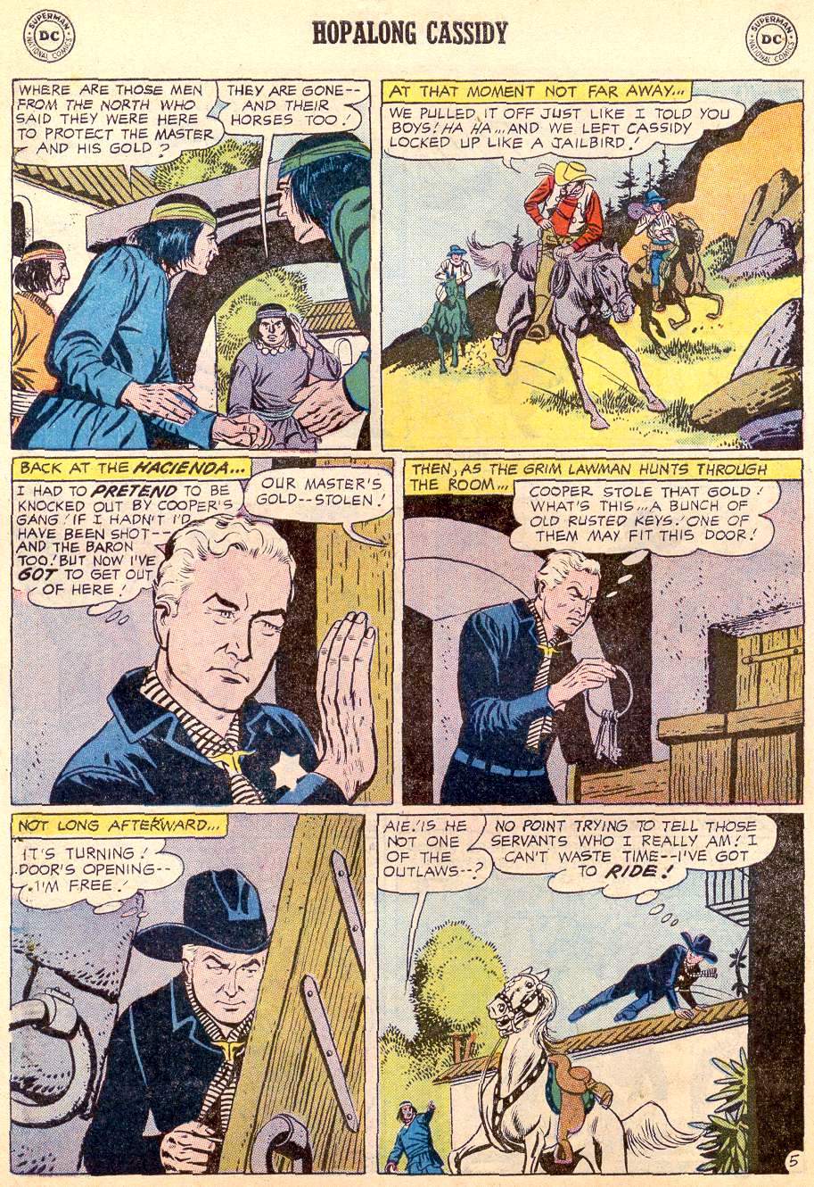 Read online Hopalong Cassidy comic -  Issue #126 - 30