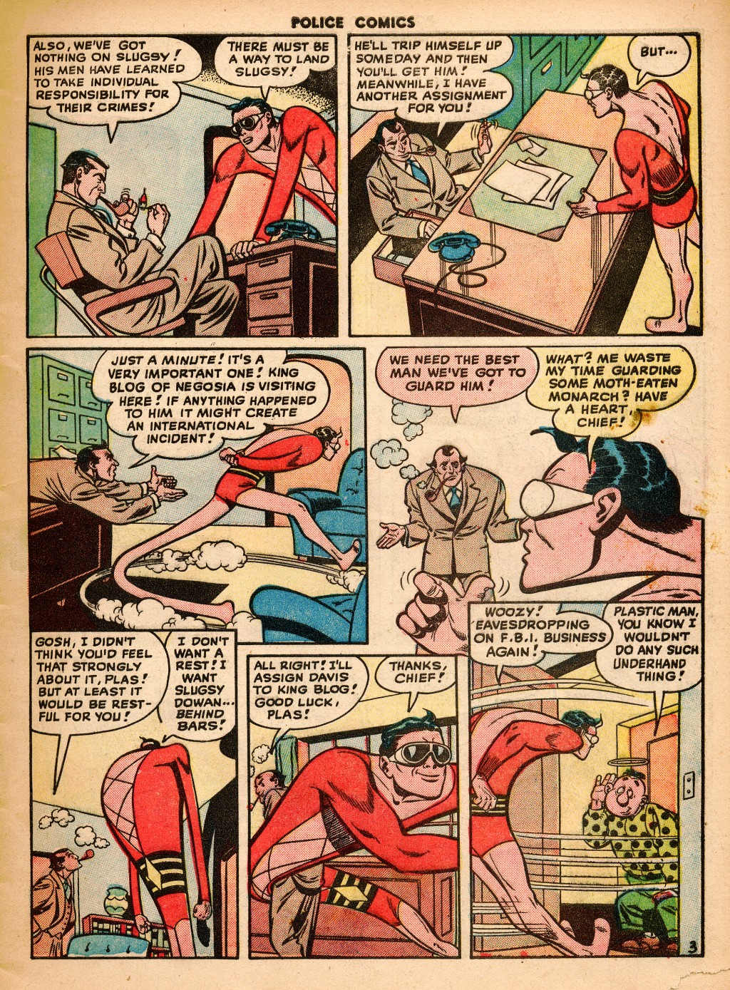 Read online Police Comics comic -  Issue #83 - 5