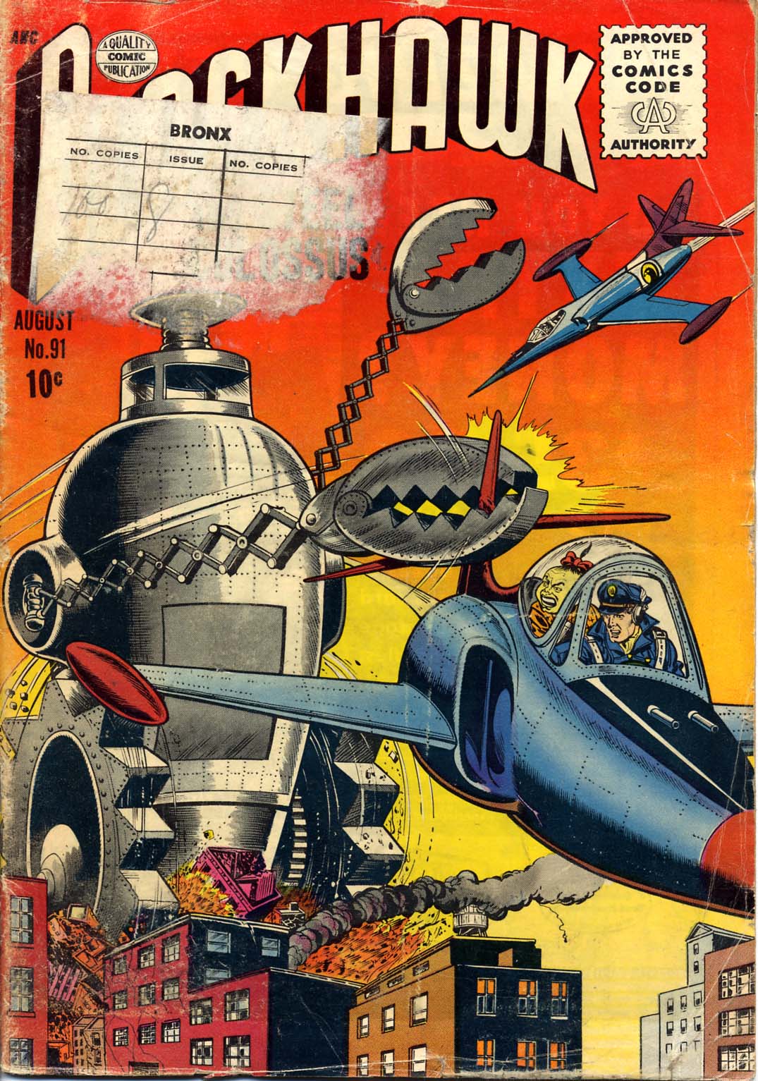 Read online Blackhawk (1957) comic -  Issue #91 - 2