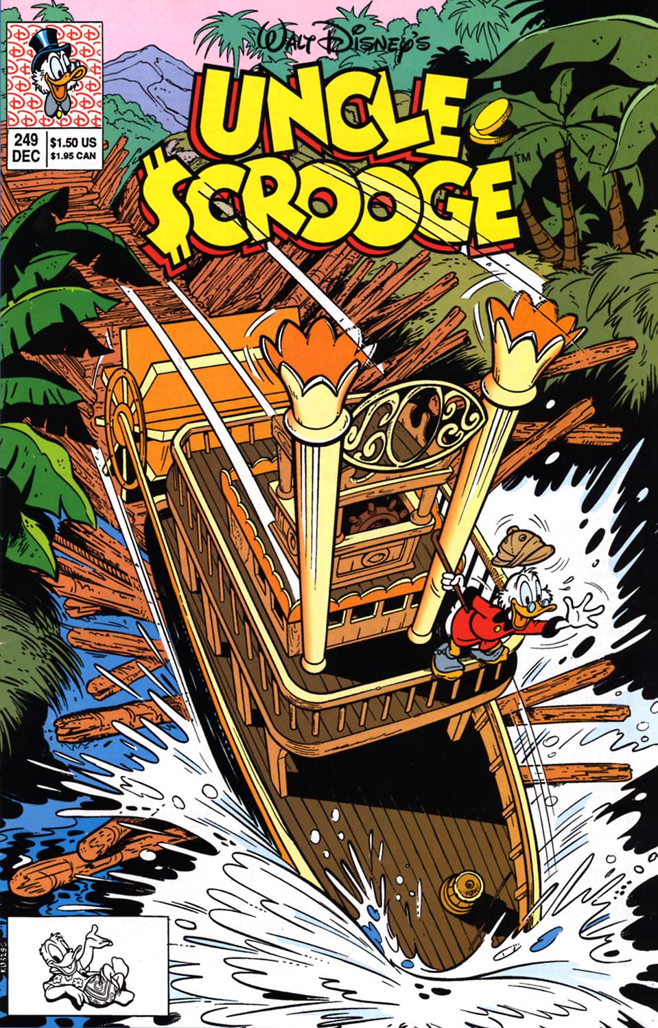 Read online Uncle Scrooge (1953) comic -  Issue #249 - 1