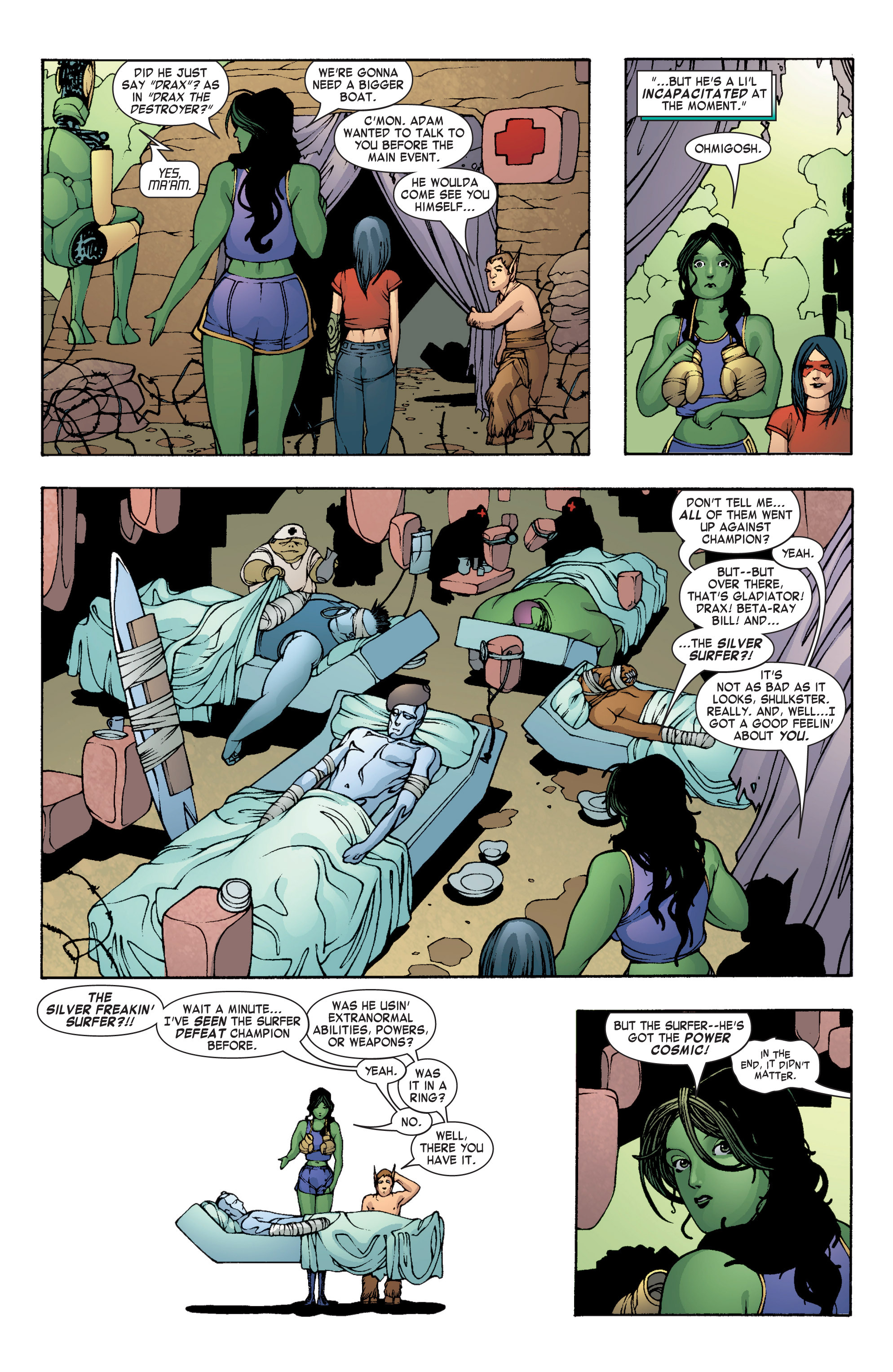 Read online She-Hulk (2004) comic -  Issue #8 - 7