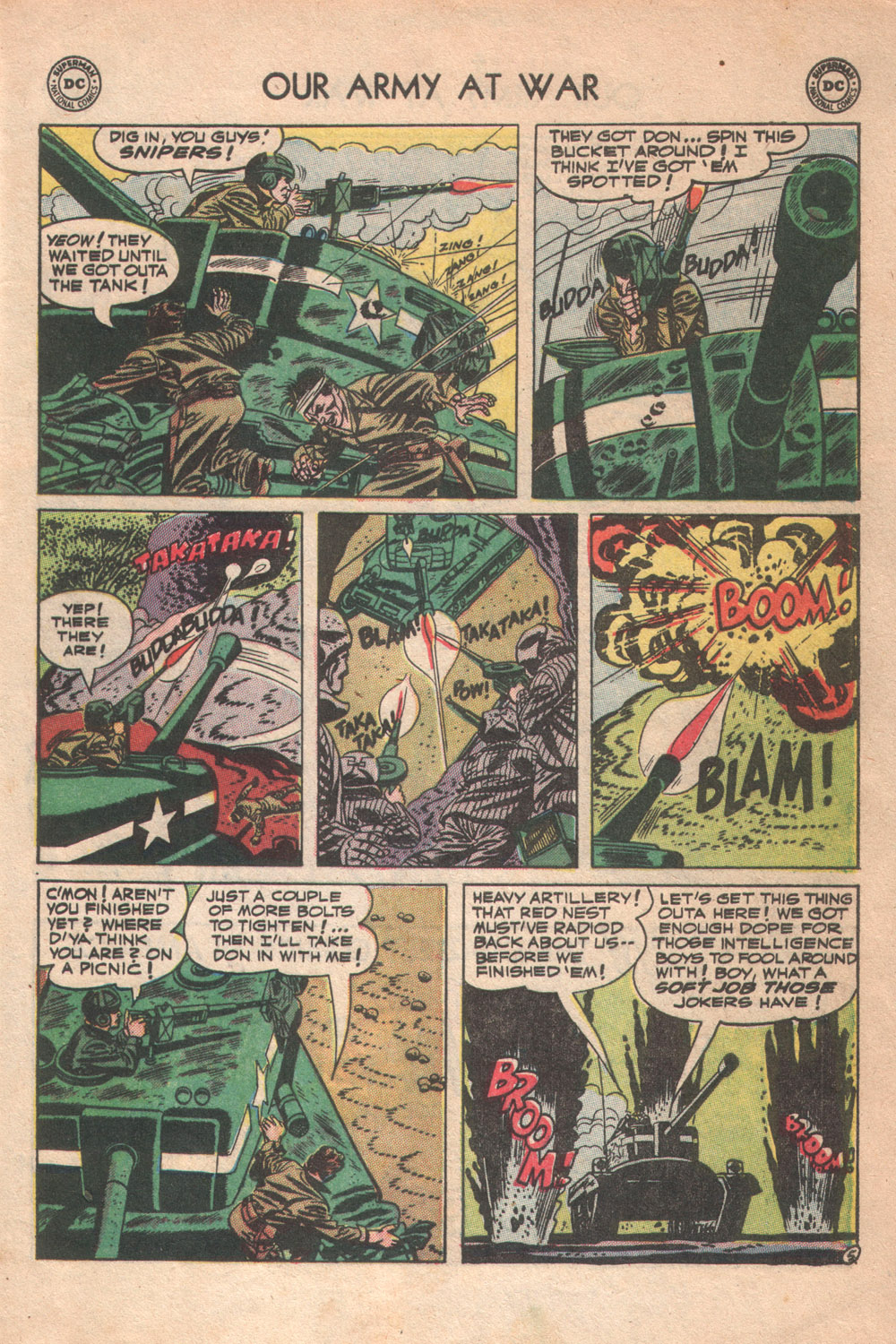 Read online Our Army at War (1952) comic -  Issue #4 - 33