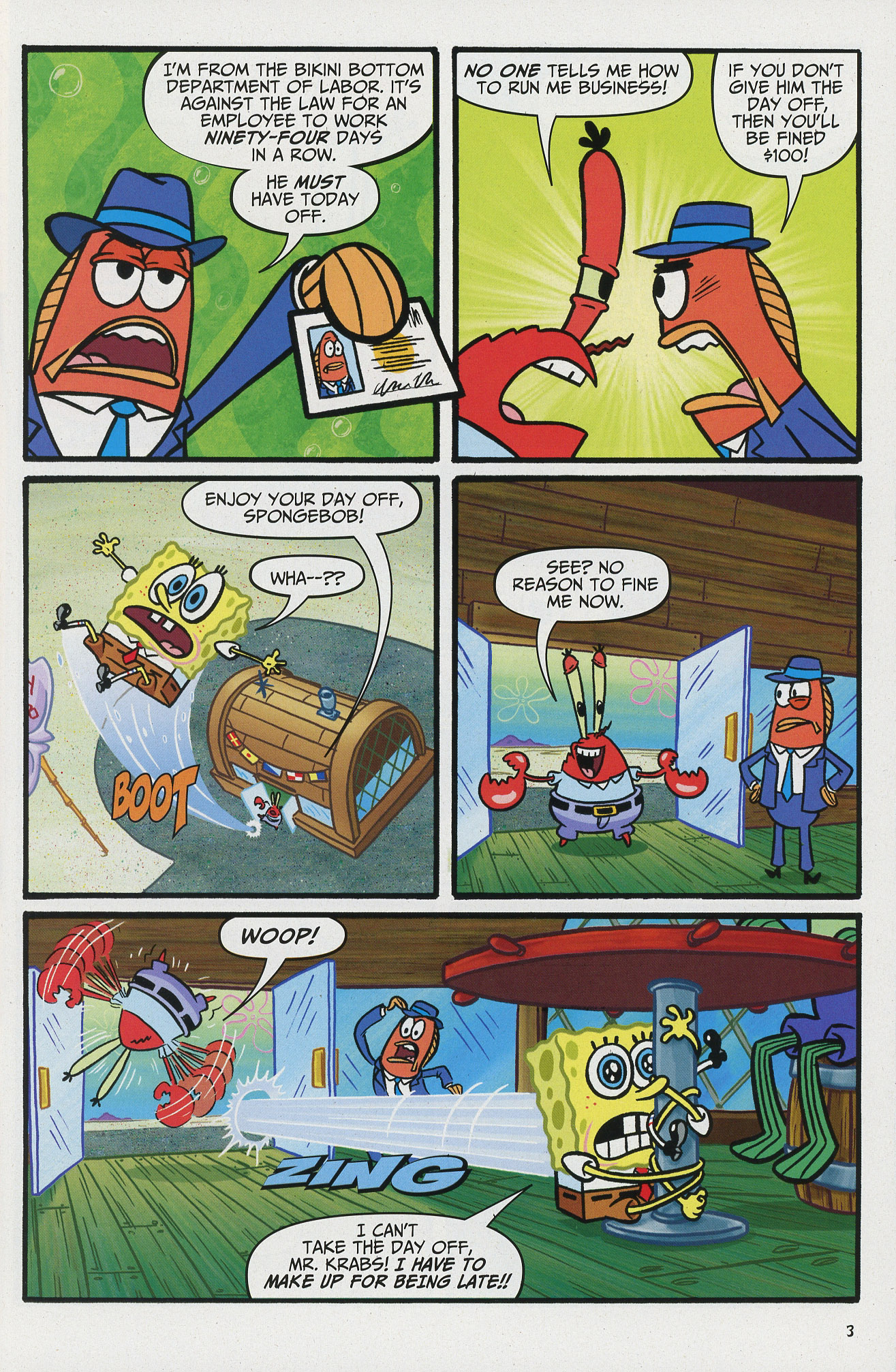 Read online SpongeBob Comics comic -  Issue #5 - 5