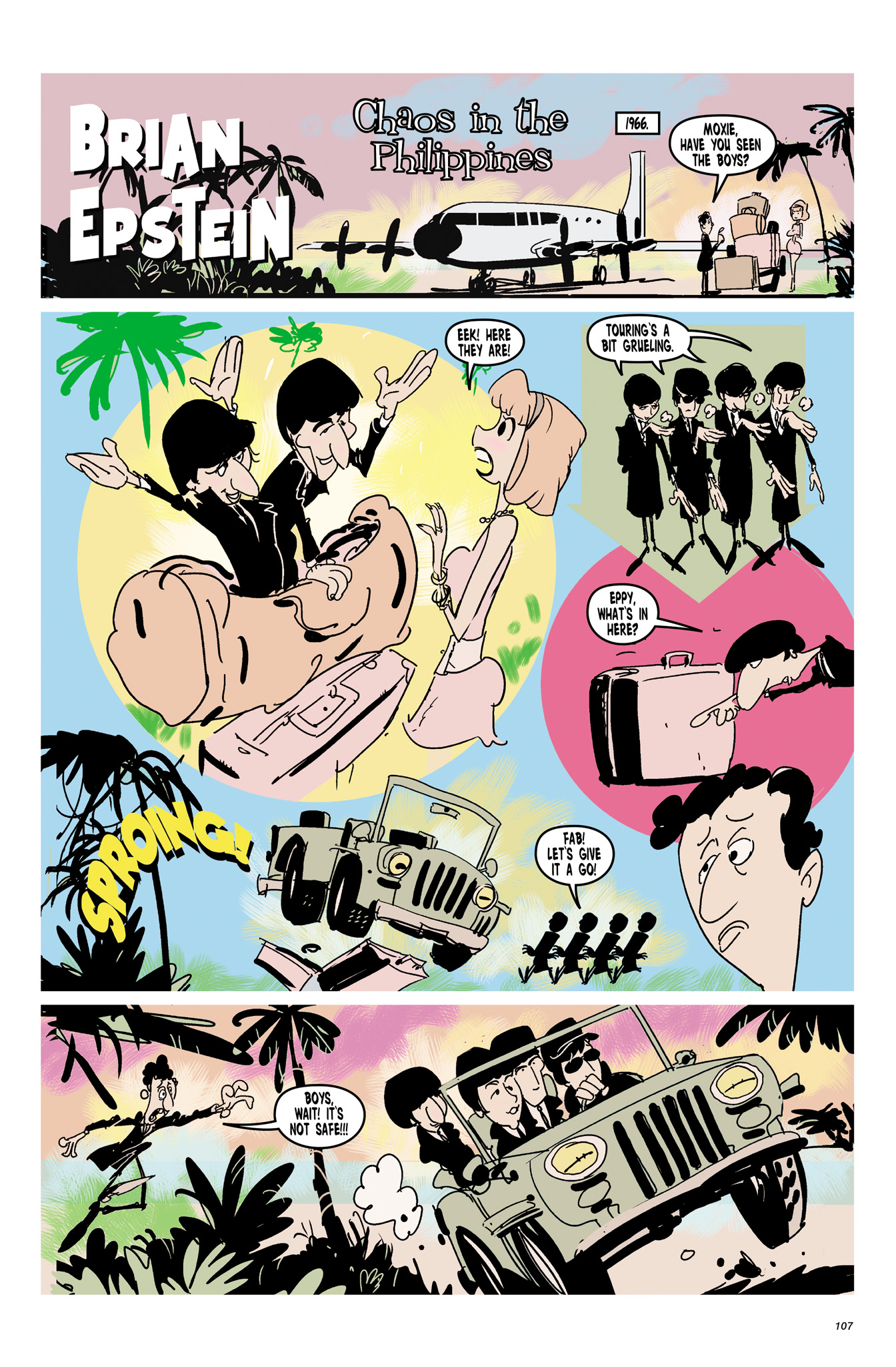 Read online The Fifth Beatle: The Brian Epstein Story comic -  Issue # TPB - 97