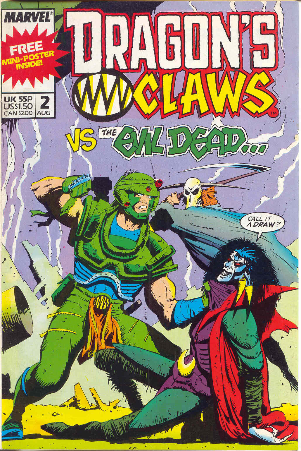 Read online Dragon's Claws comic -  Issue #2 - 1