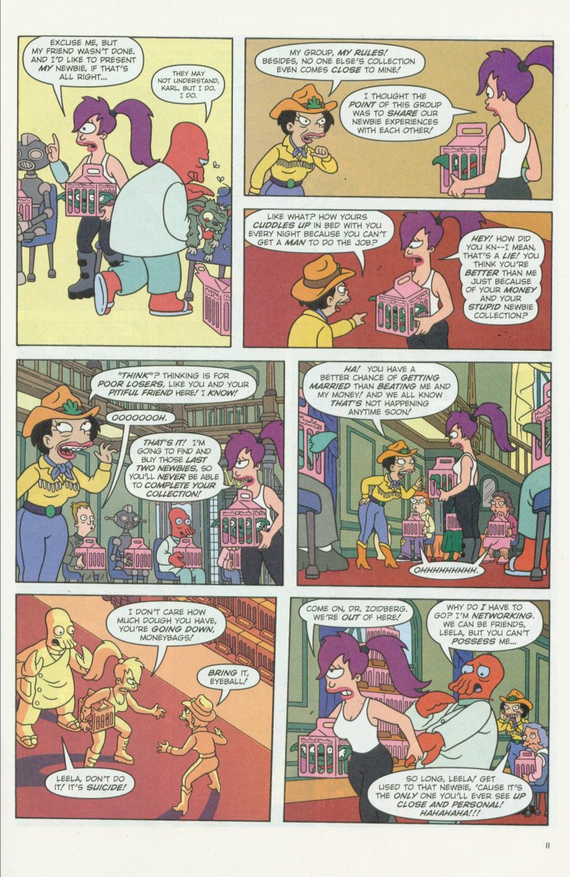 Read online Futurama Comics comic -  Issue #3 - 12