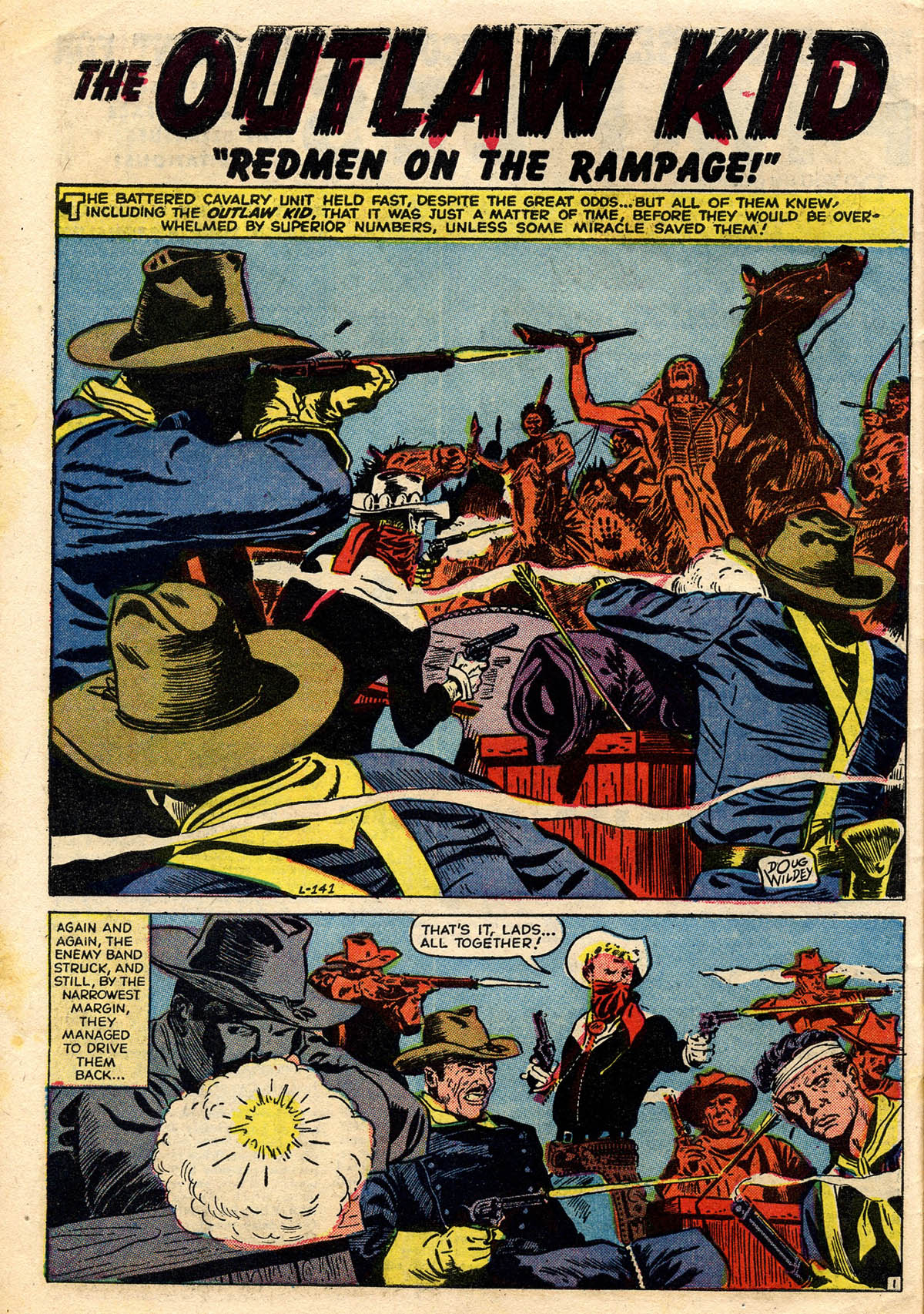 Read online The Outlaw Kid (1954) comic -  Issue #16 - 10