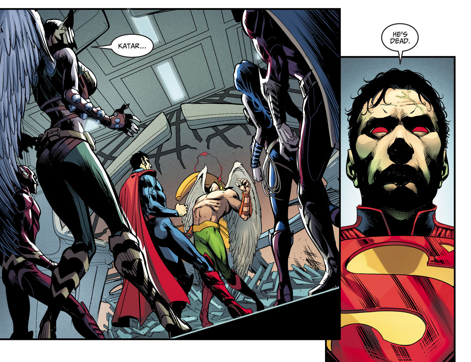 Read online Injustice: Gods Among Us: Year Five comic -  Issue #32 - 18