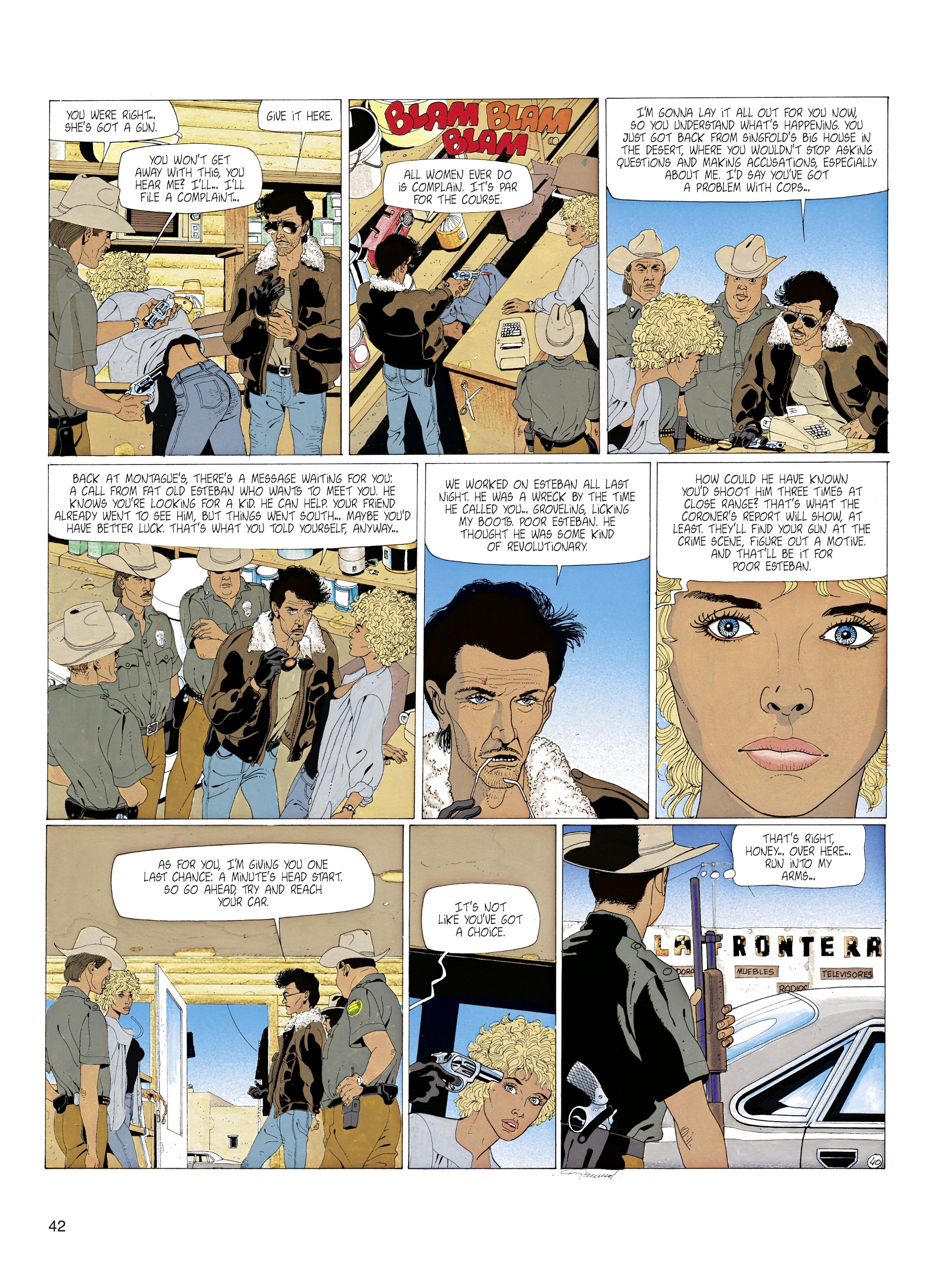 Read online Jessica Blandy comic -  Issue #5 - 44