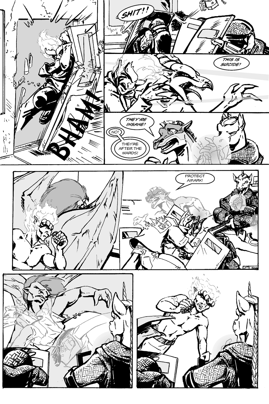 Read online Bureau of Mana Investigation comic -  Issue #1 - 7