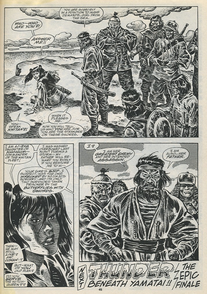 Read online The Savage Sword Of Conan comic -  Issue #194 - 47