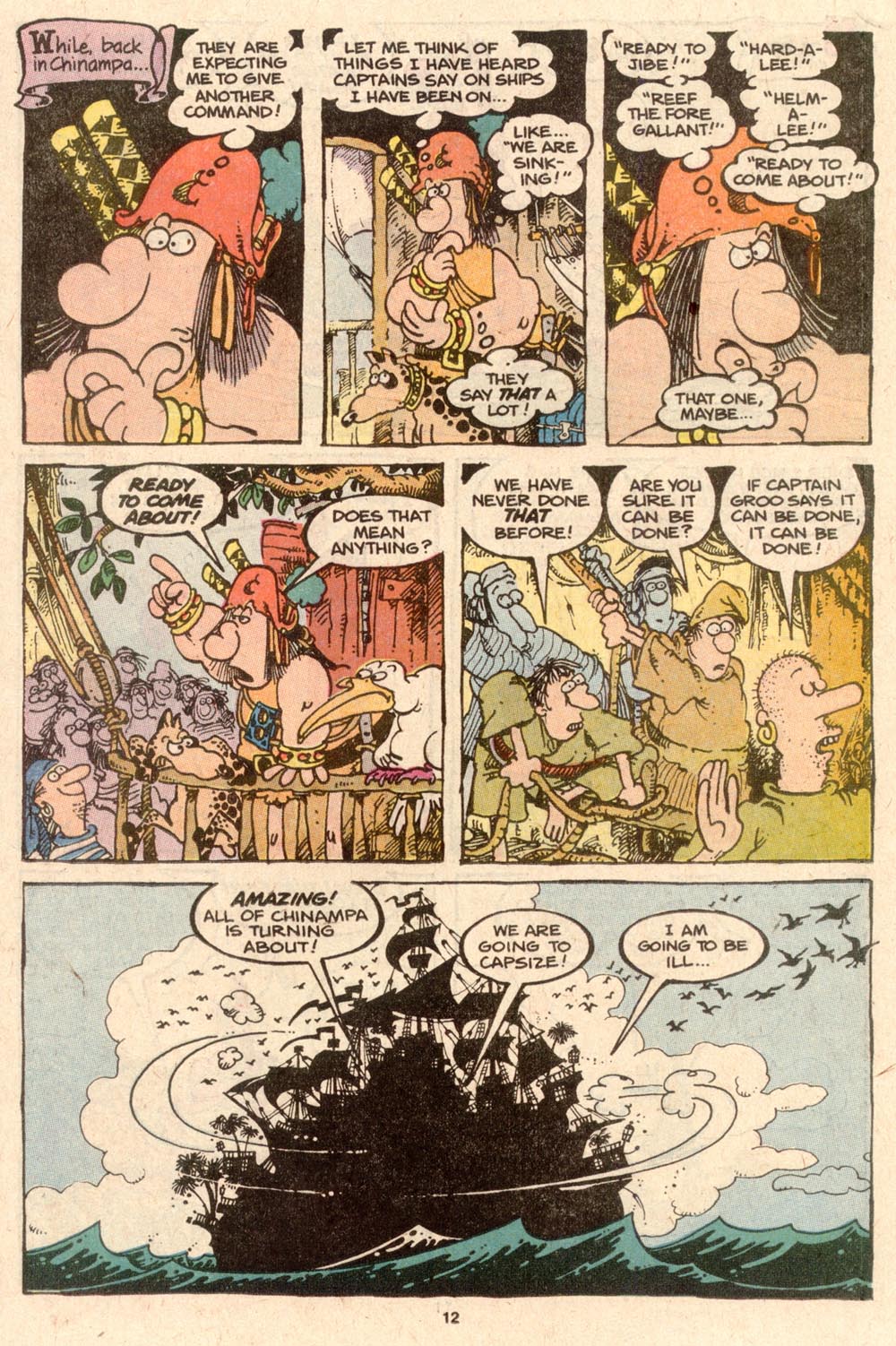 Read online Sergio Aragonés Groo the Wanderer comic -  Issue #57 - 12