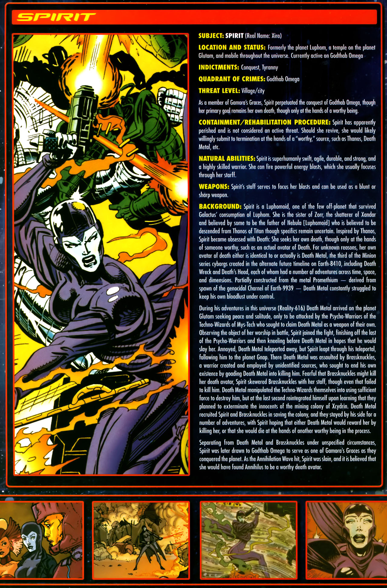 Read online Annihilation:  The  Nova Corps Files comic -  Issue #Annihilation:  The  Nova Corps Files Full - 37