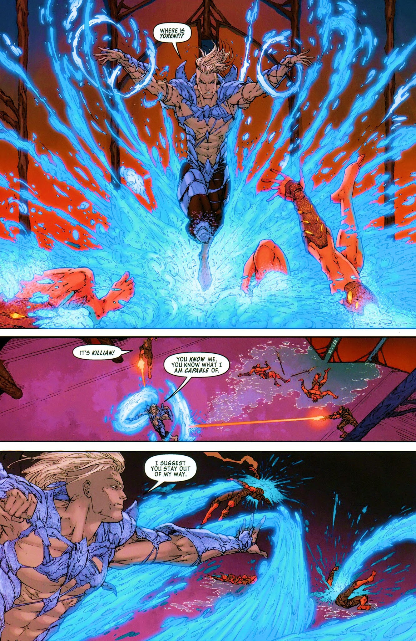 Read online Michael Turner's Fathom: The Elite Saga comic -  Issue #2 - 9