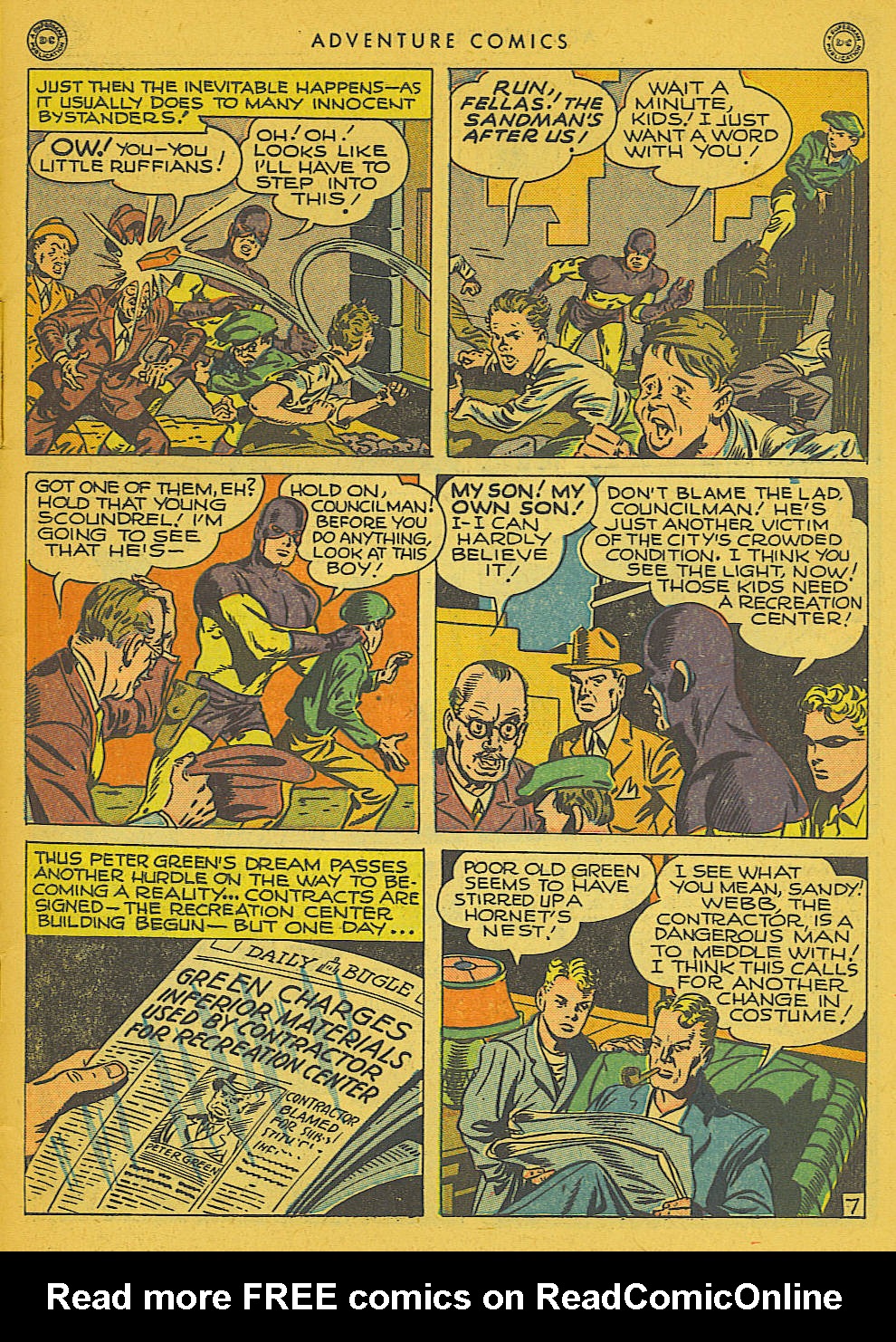 Read online Adventure Comics (1938) comic -  Issue #102 - 8