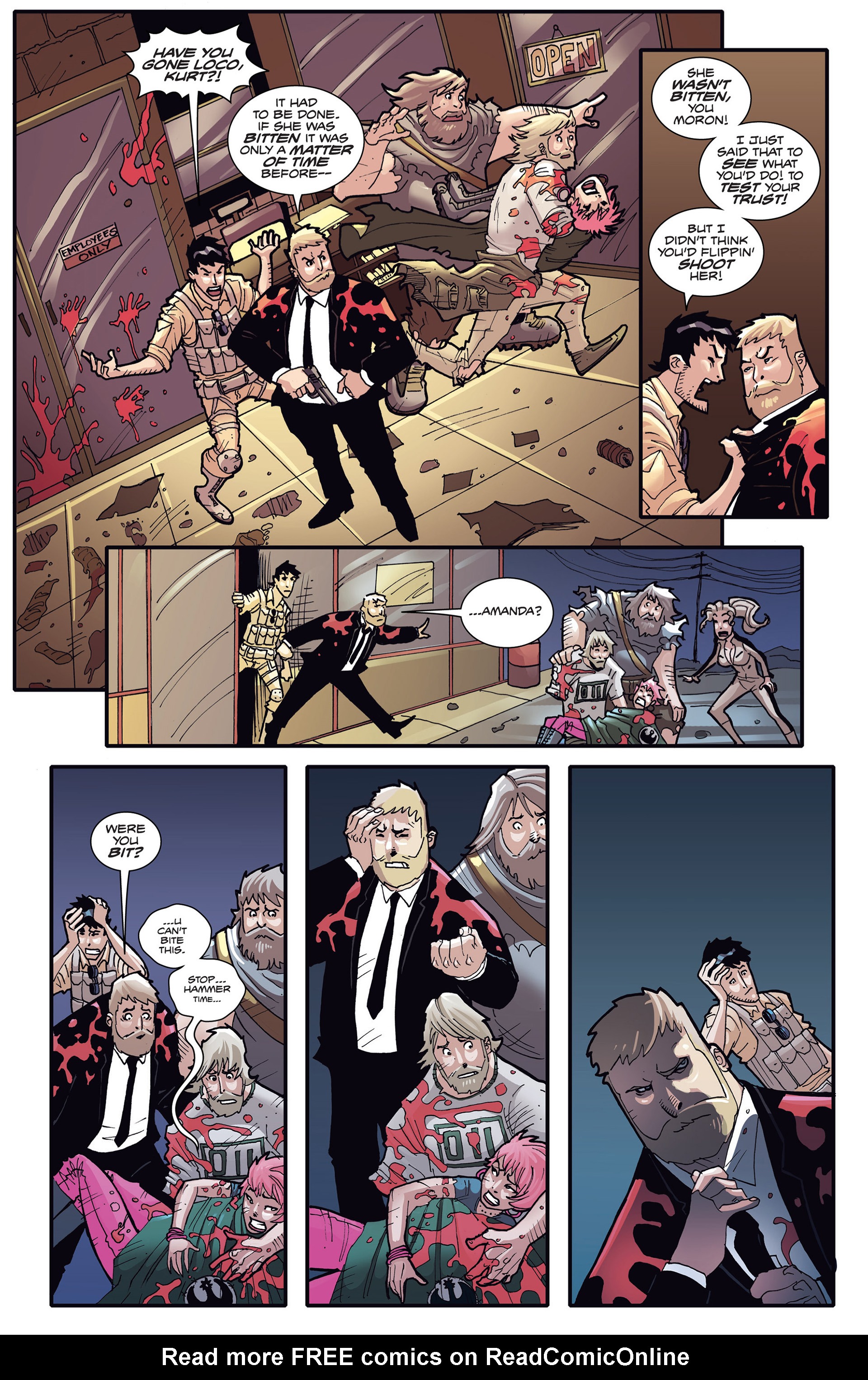 Read online Fanboys vs. Zombies comic -  Issue #12 - 6