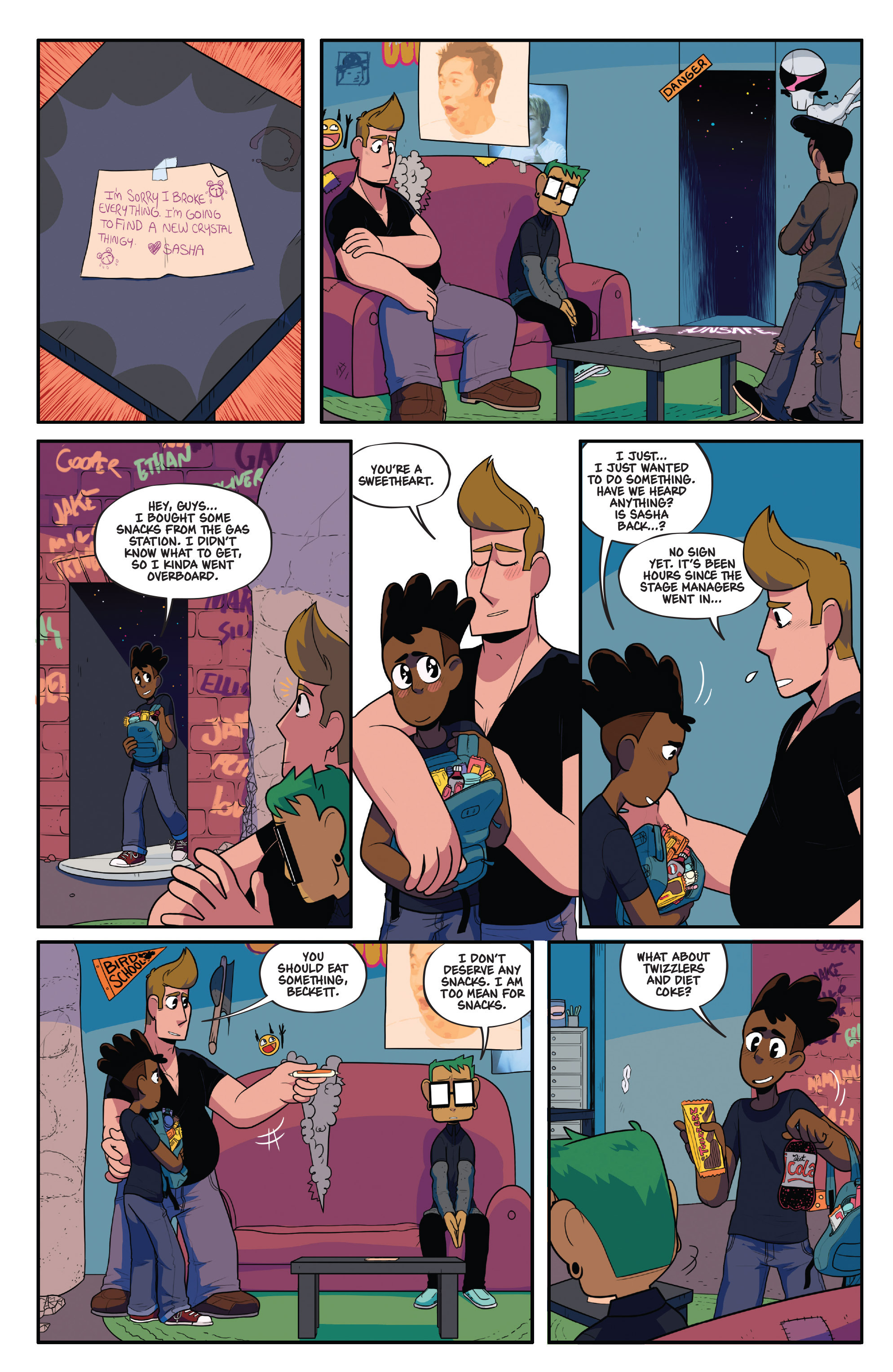 Read online The Backstagers comic -  Issue #4 - 4