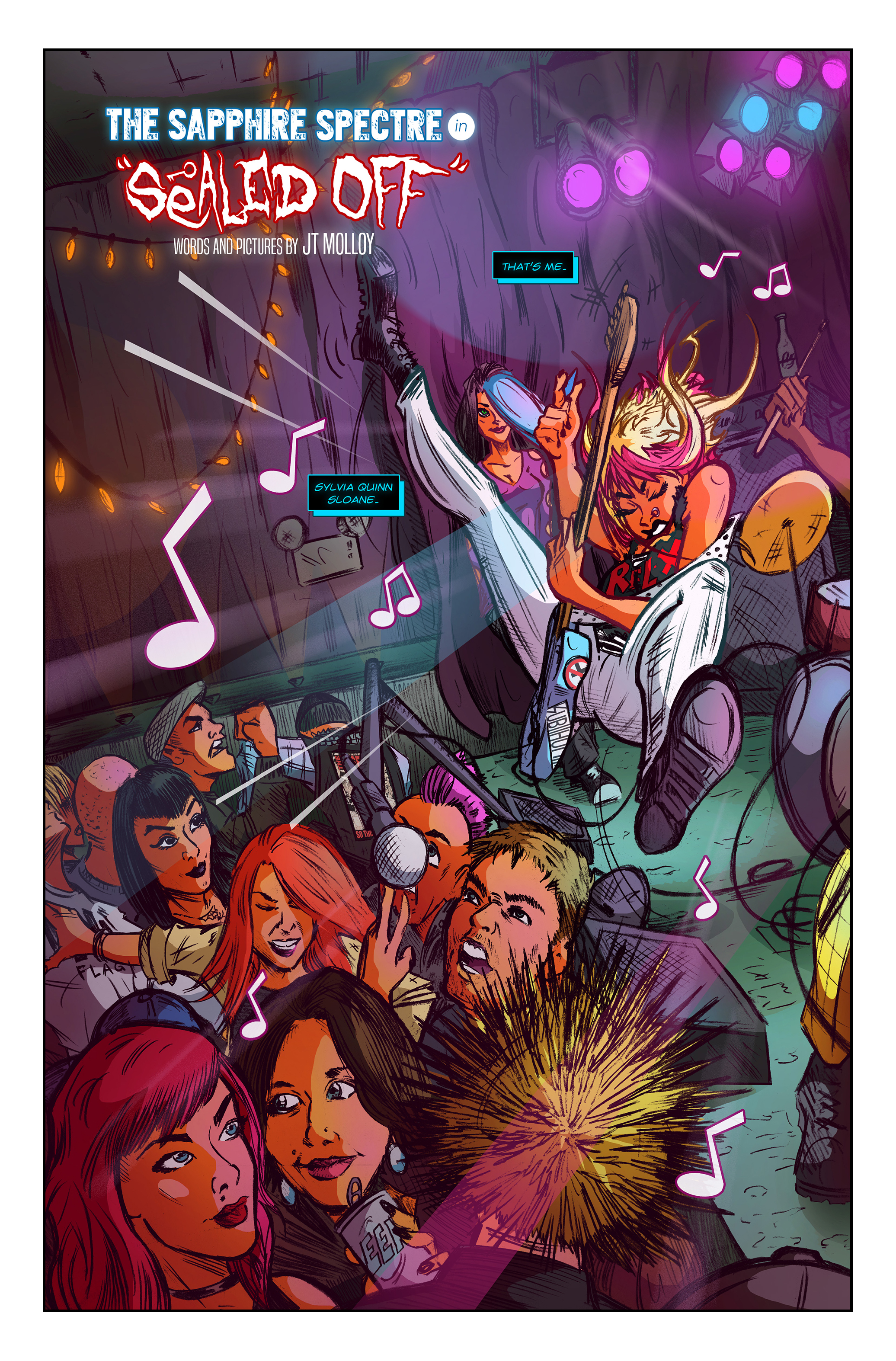 Read online The Sapphire Spectre comic -  Issue # Full - 4