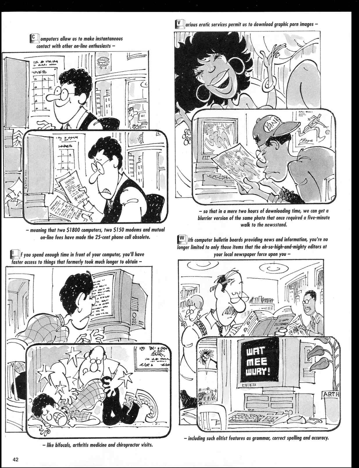 Read online MAD comic -  Issue #347 - 44