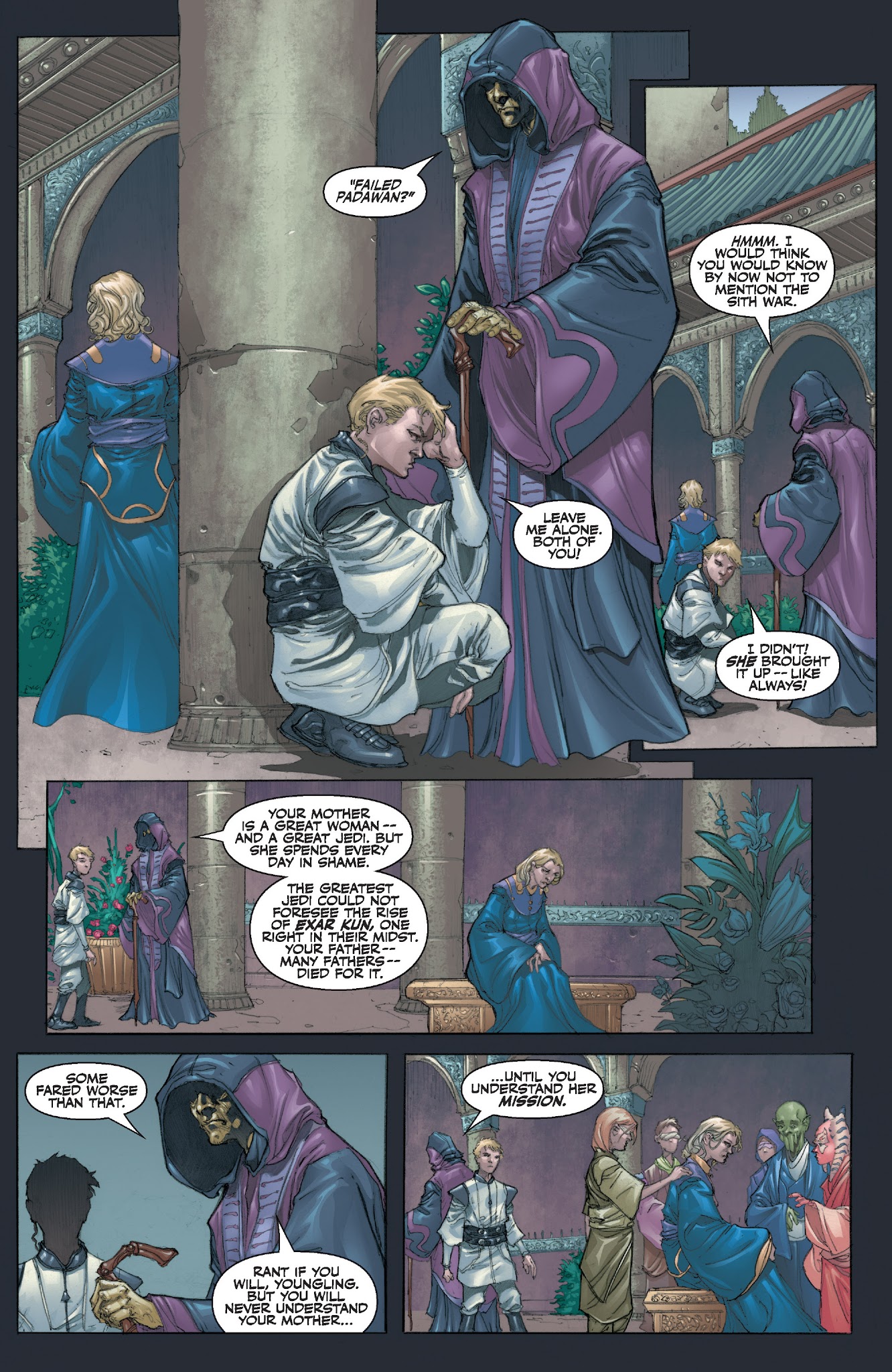 Read online Star Wars Legends: The Old Republic - Epic Collection comic -  Issue # TPB 1 (Part 3) - 9