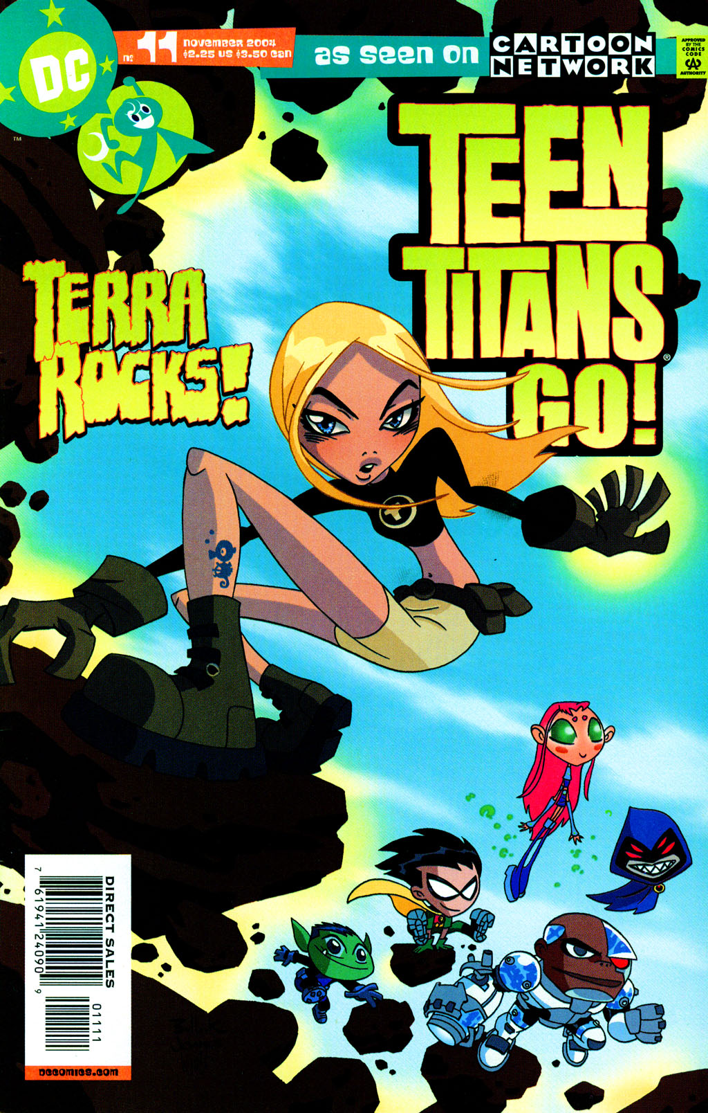 Read online Teen Titans Go! (2003) comic -  Issue #11 - 1