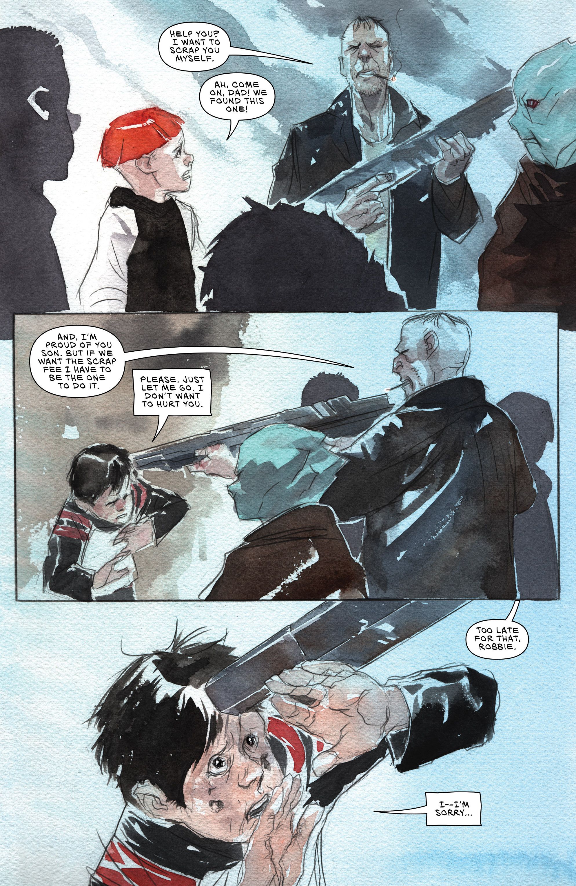 Read online Descender comic -  Issue #12 - 15