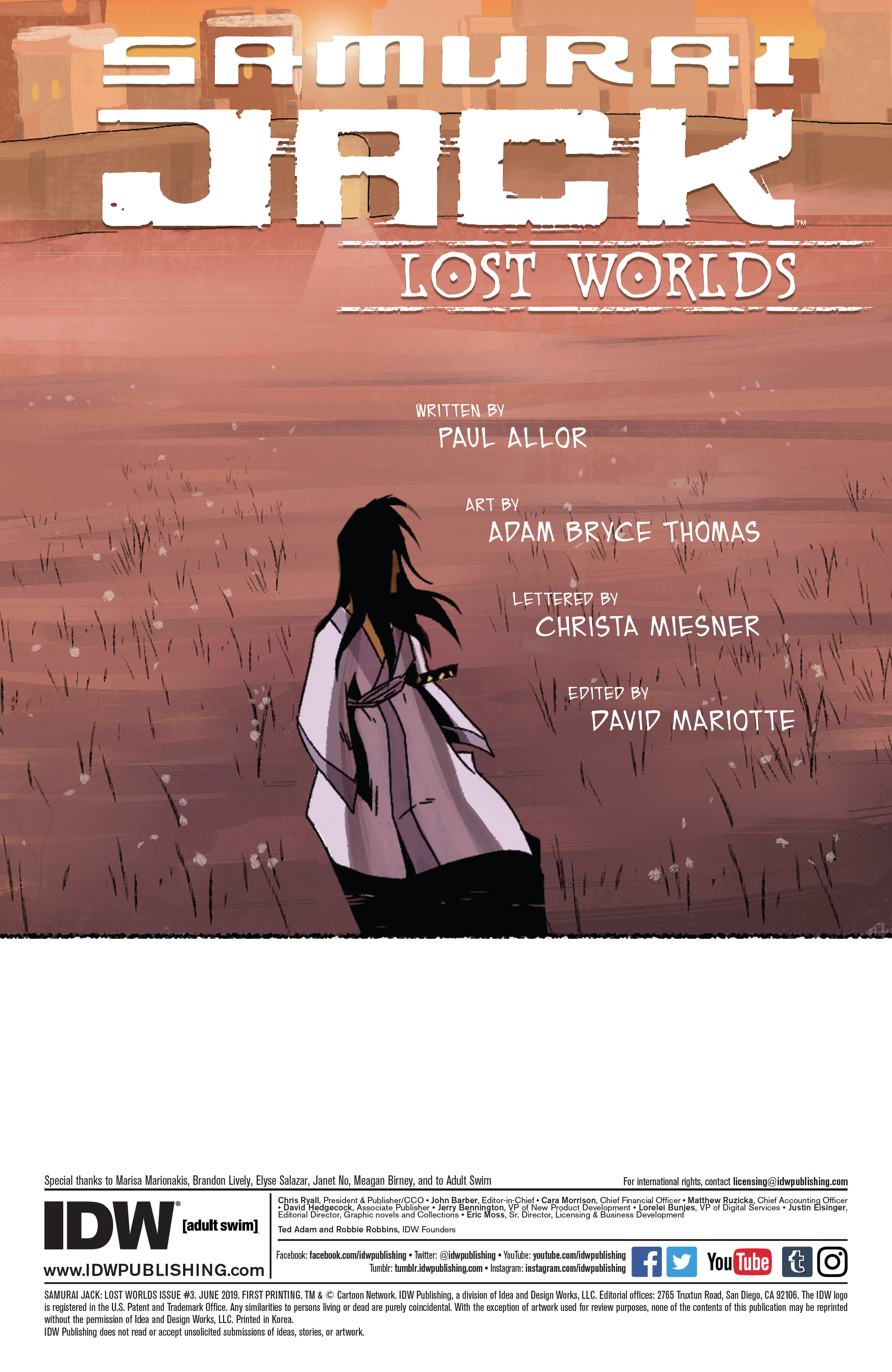 Read online Samurai Jack: Lost Worlds comic -  Issue #3 - 2