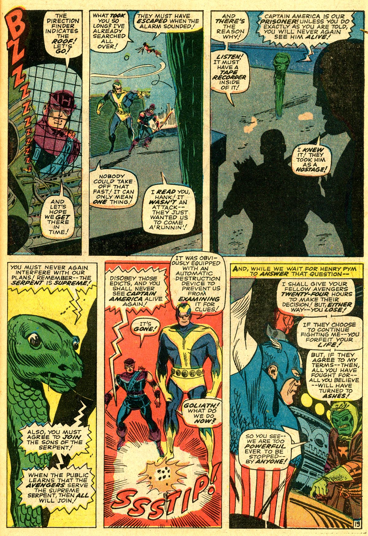 Read online The Avengers (1963) comic -  Issue #32 - 20
